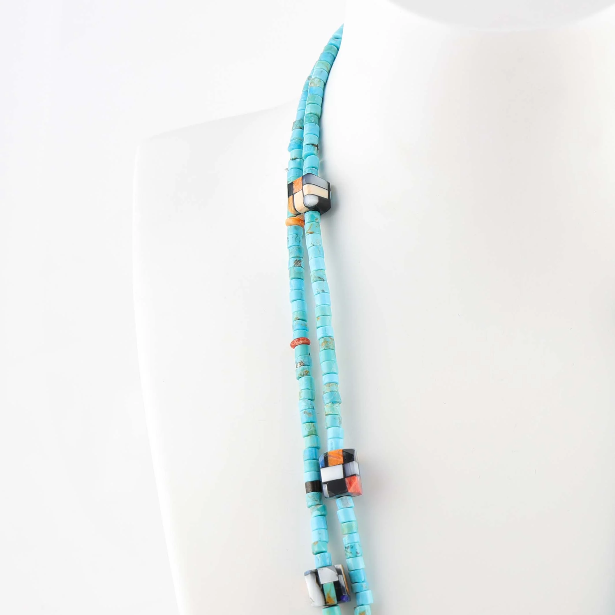 Inlay Tab Necklace - Image 3