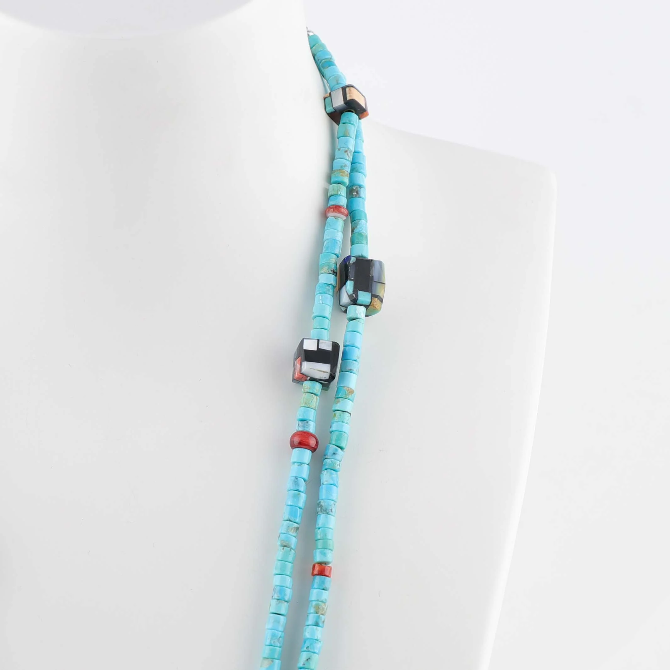Inlay Tab Necklace - Image 4