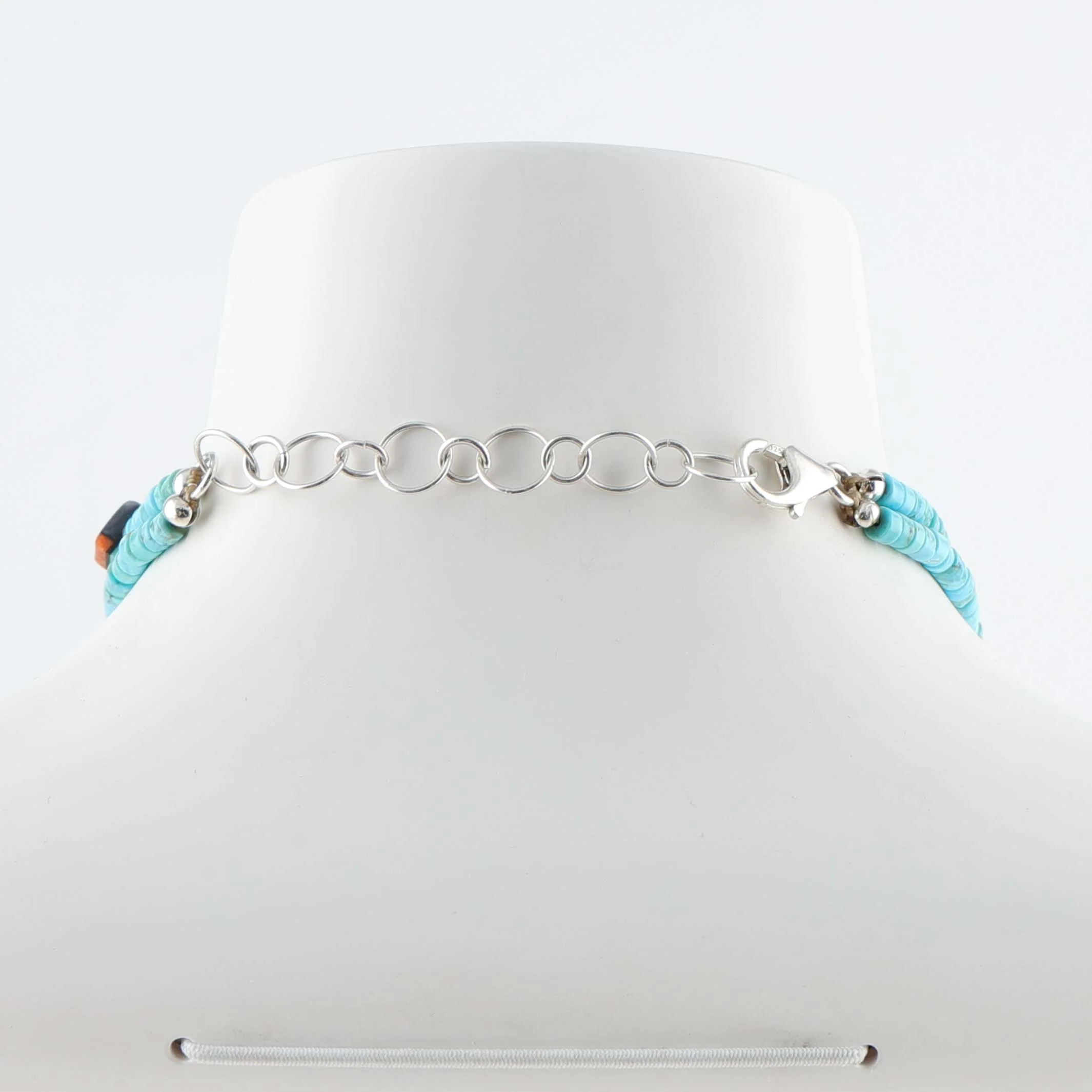 Inlay Tab Necklace - Image 5