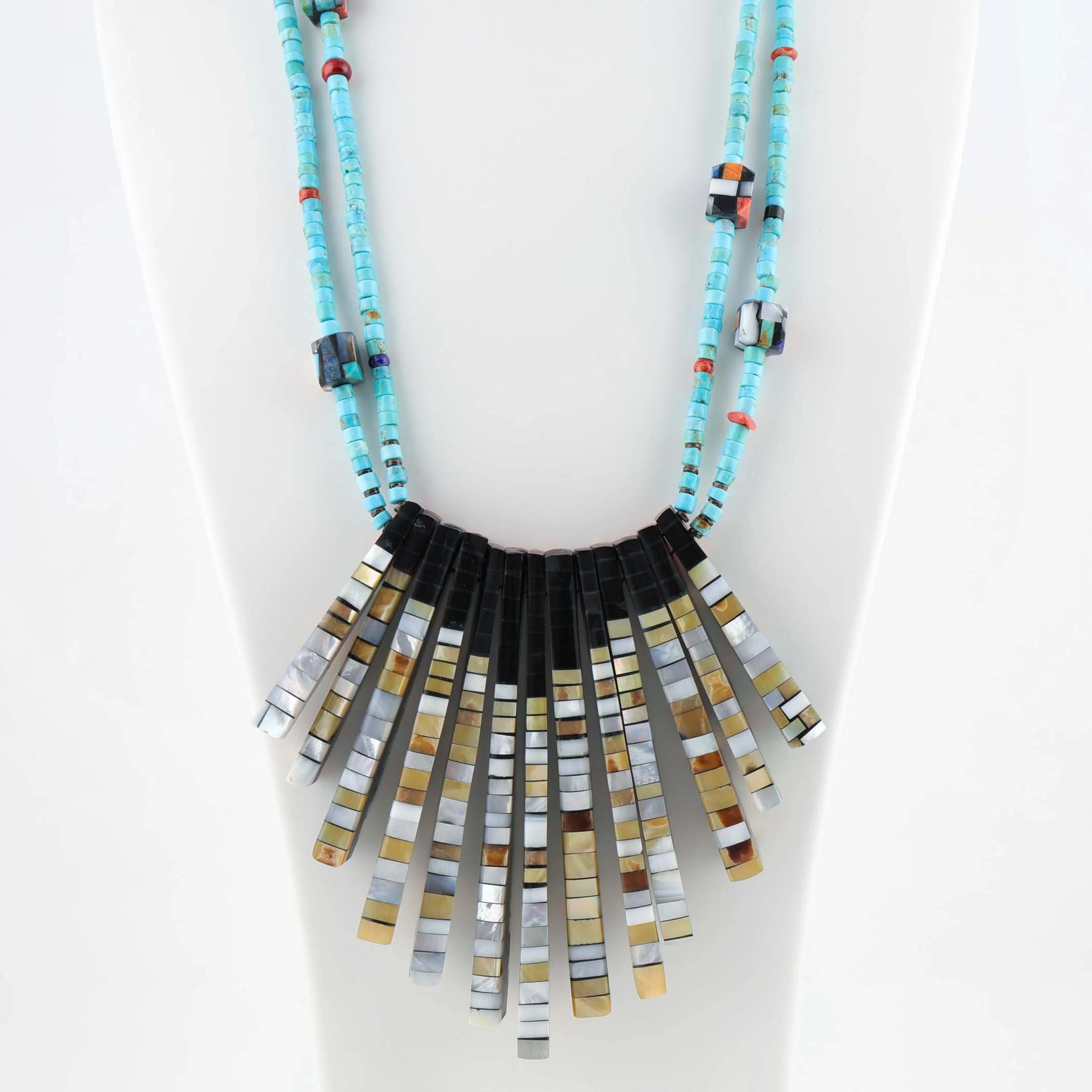 Inlay Tab Necklace - Image 7