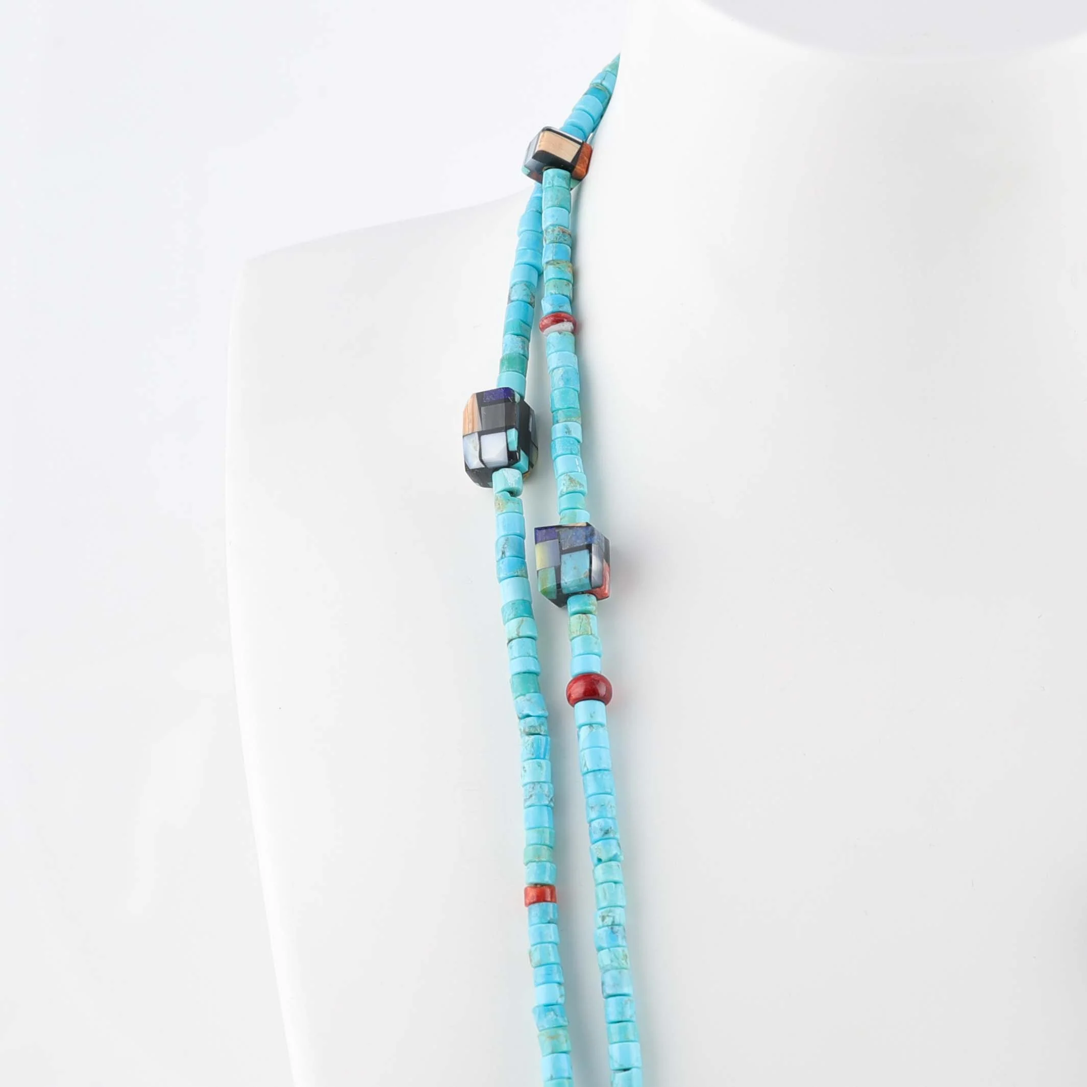 Inlay Tab Necklace - Image 8