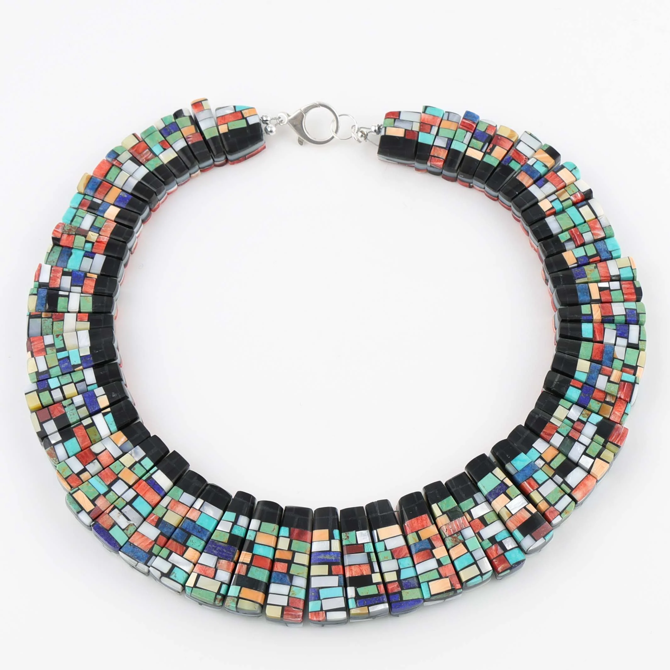 Inlay Tab Necklace - Image 2