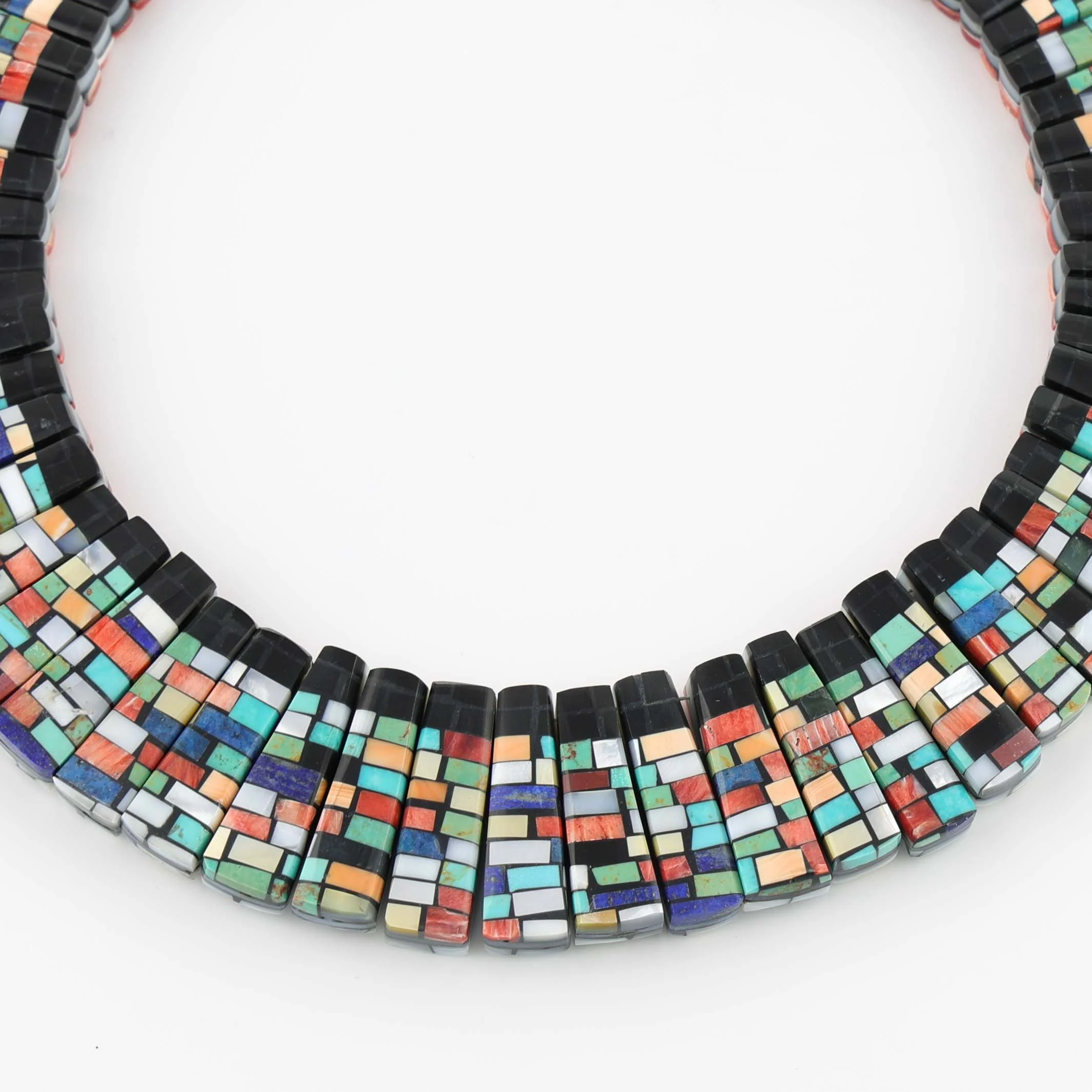 Inlay Tab Necklace - Image 7