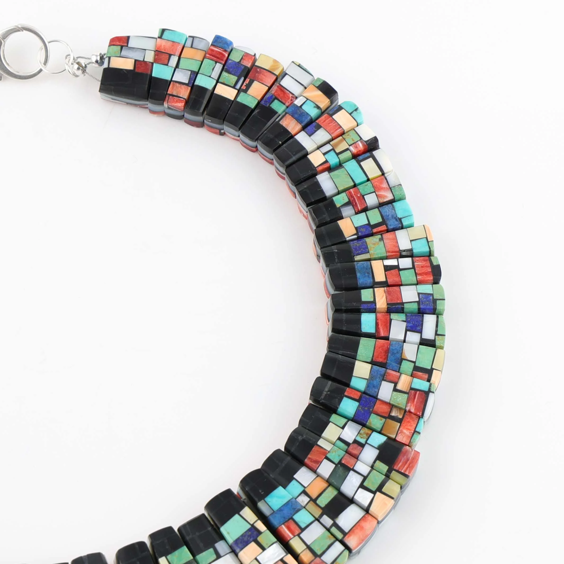 Inlay Tab Necklace - Image 9