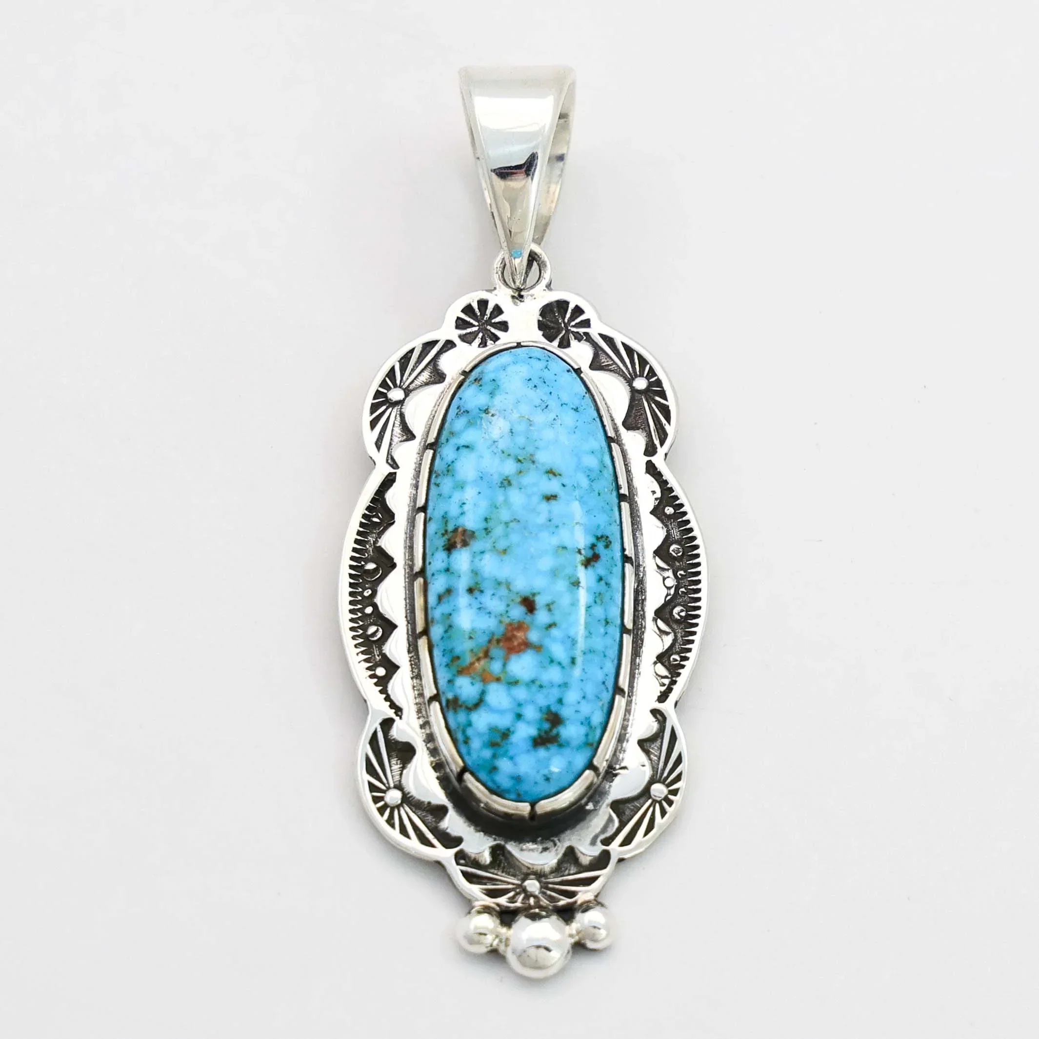 Ithaca Peak Turquoise Pendant