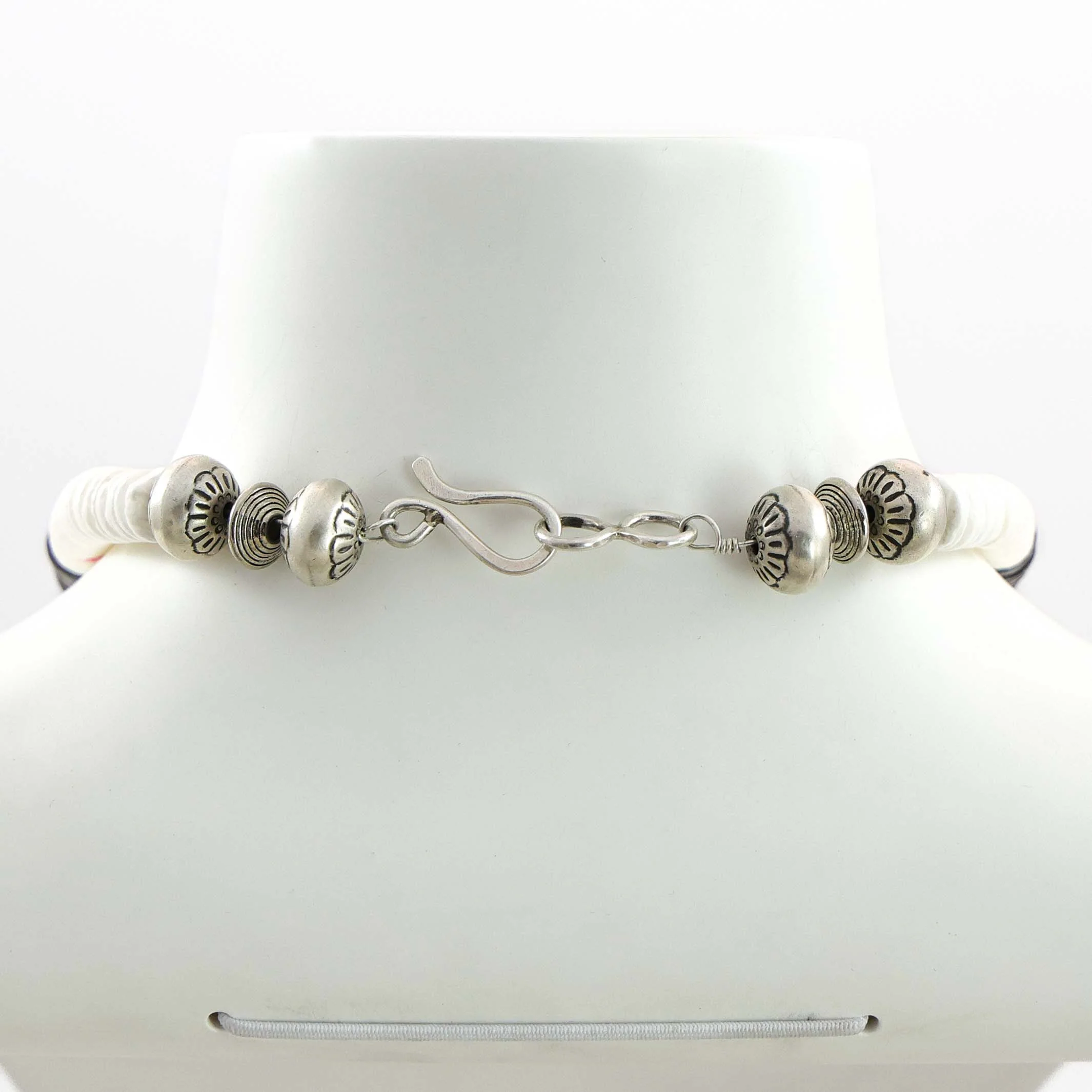 Jasper and Shell Necklace - Image 5