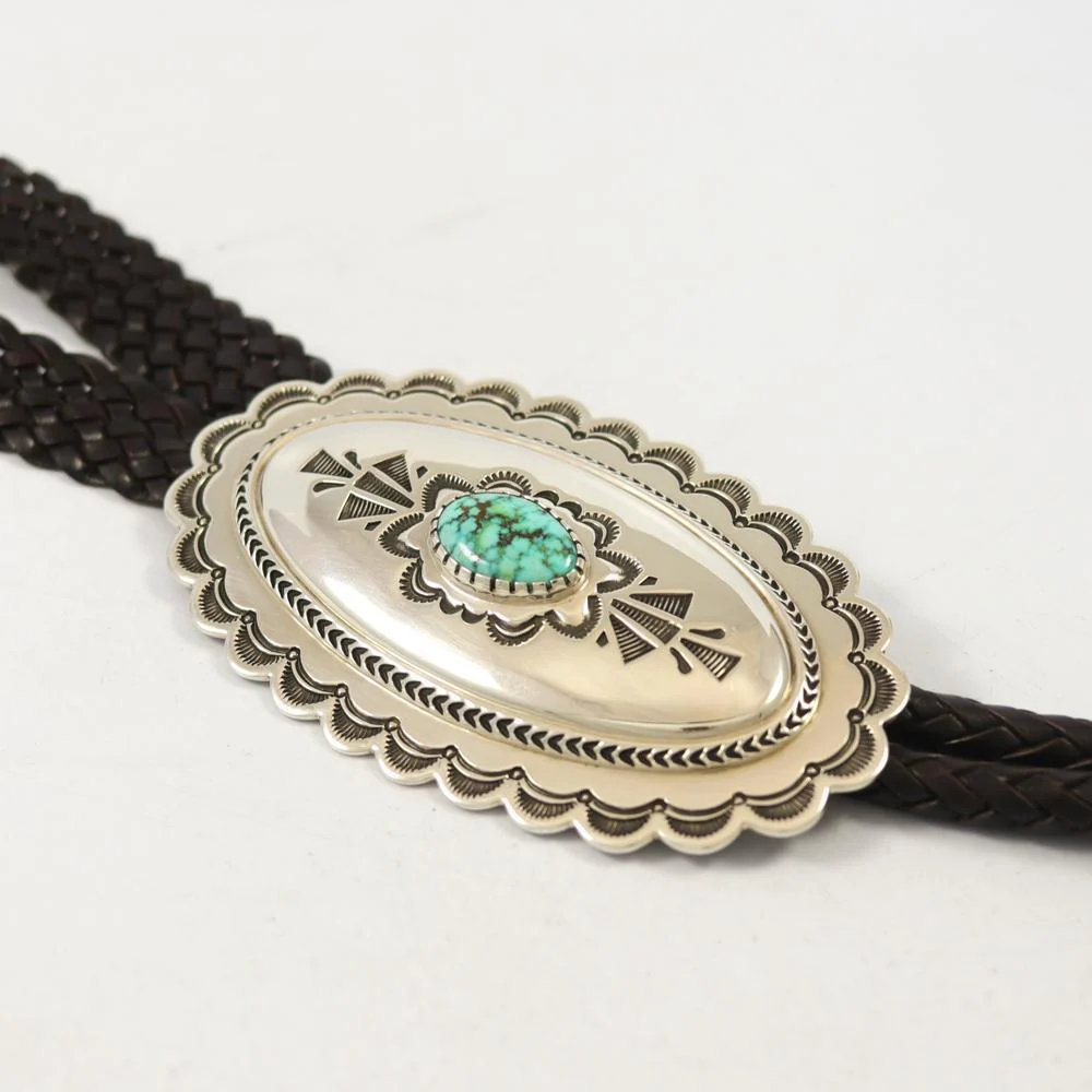 Kingman Turquoise Bola Tie - Image 3