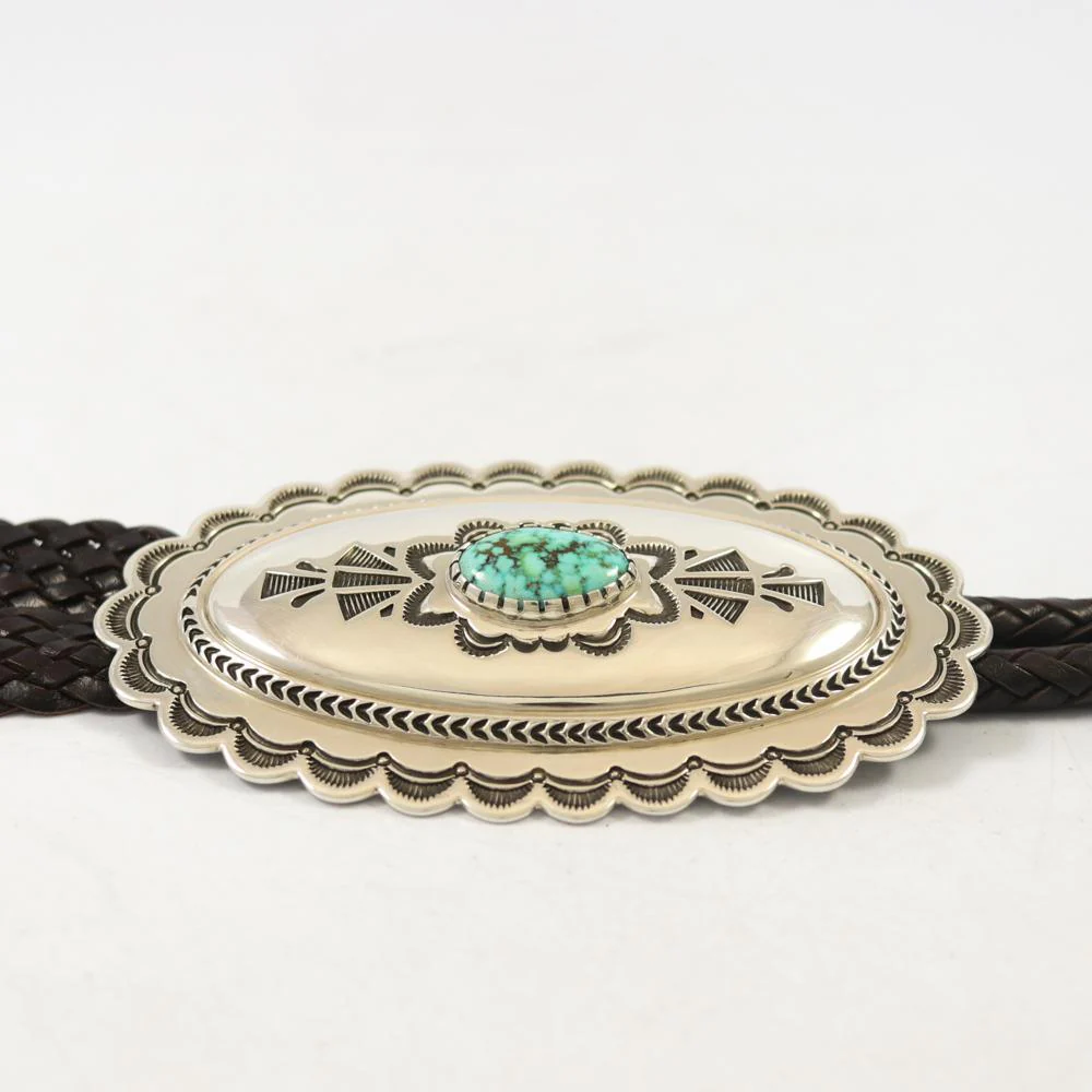 Kingman Turquoise Bola Tie - Image 4