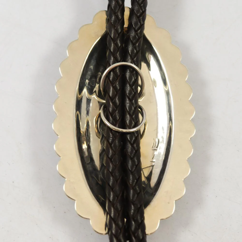 Kingman Turquoise Bola Tie - Image 5