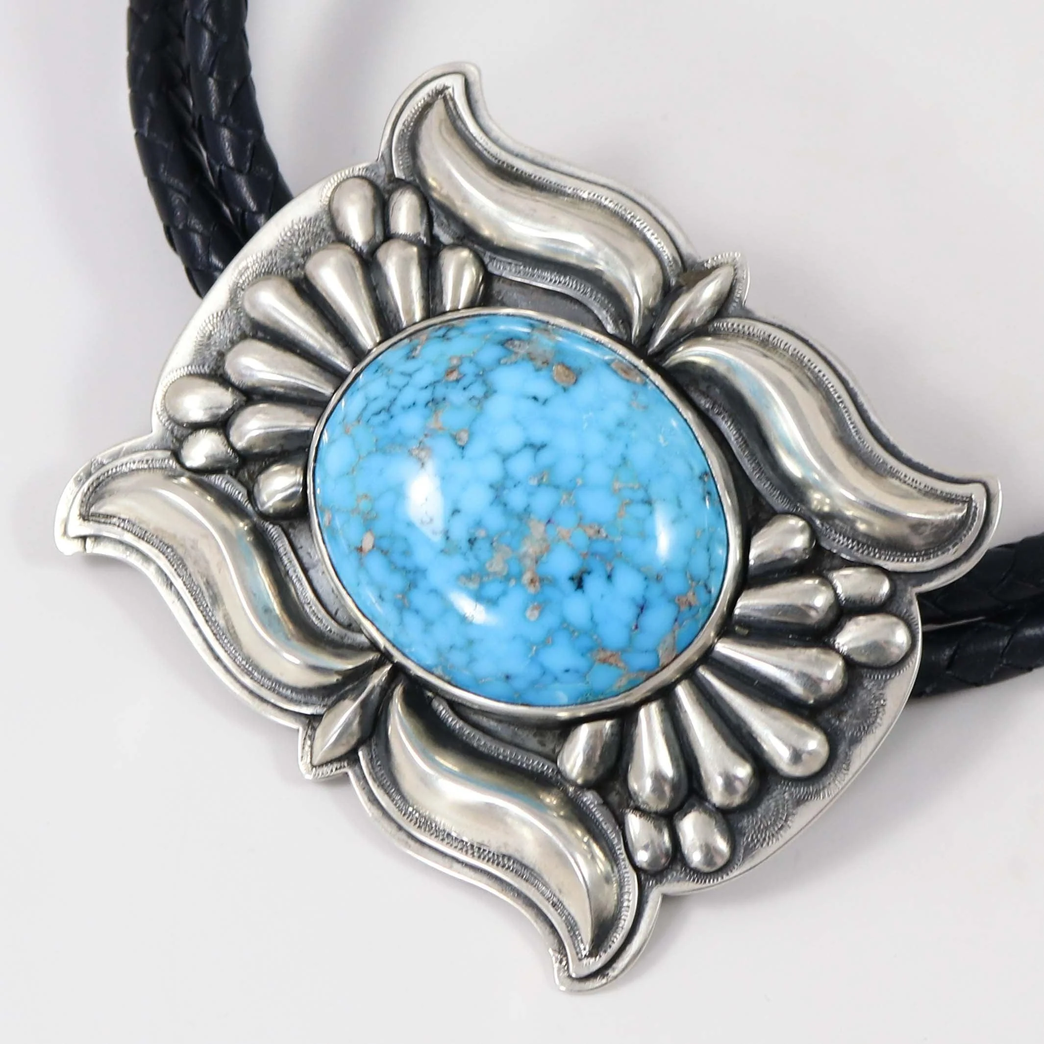 Kingman Turquoise Bola Tie - Image 3