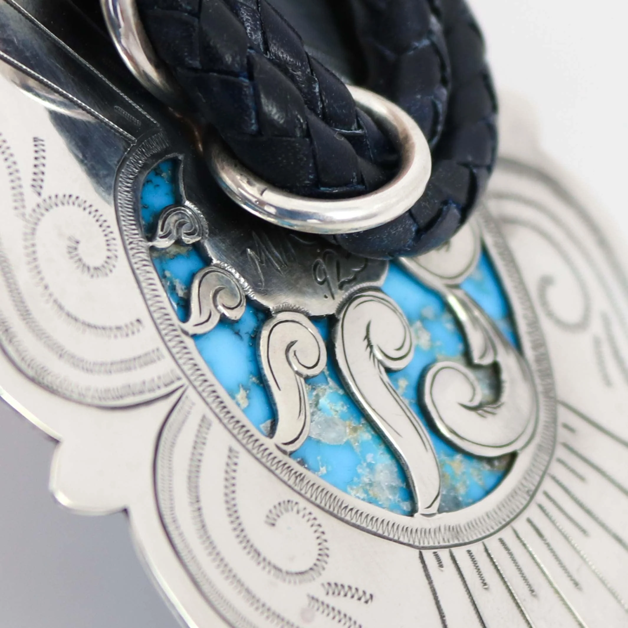 Kingman Turquoise Bola Tie - Image 7