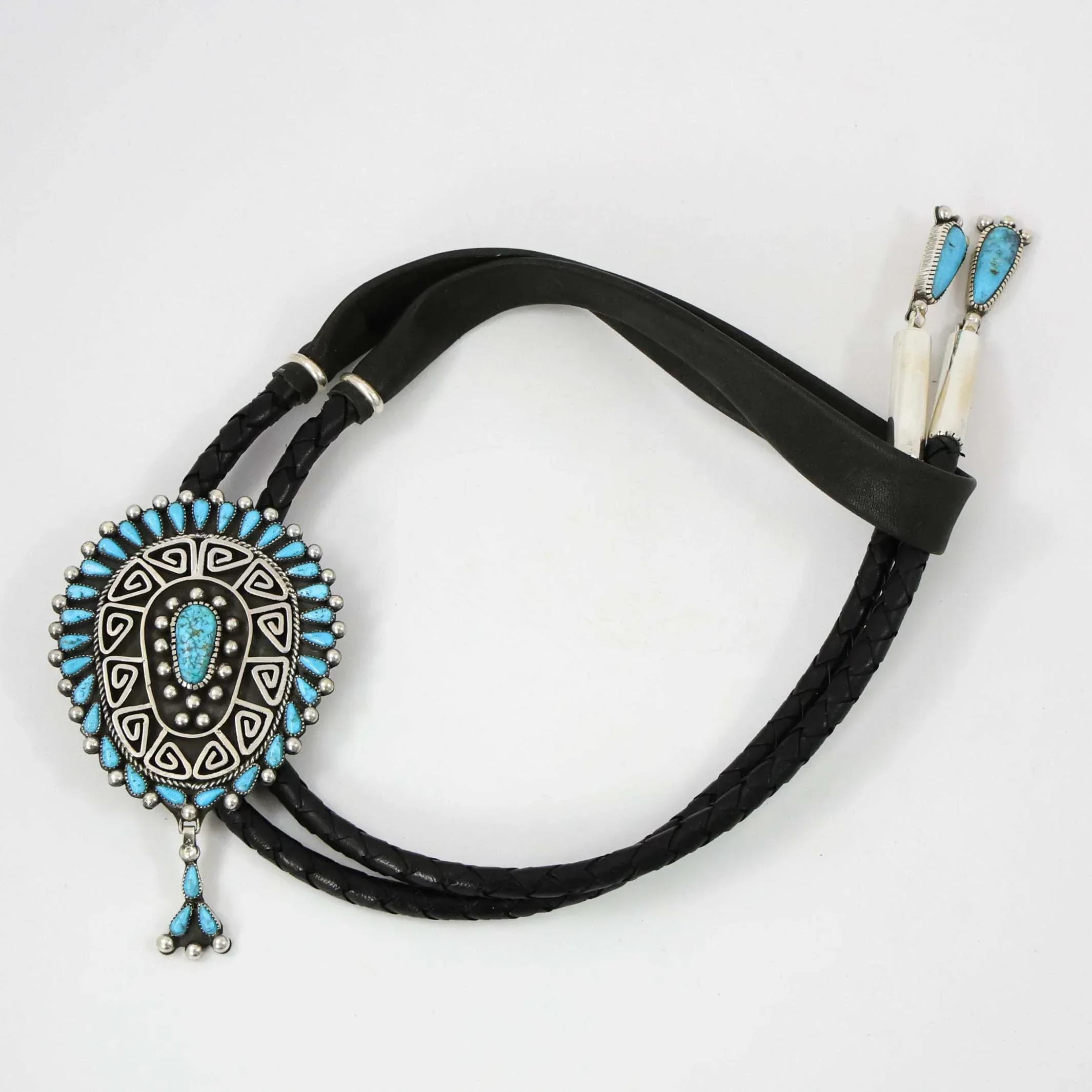 Kingman Turquoise Bola Tie - Image 2