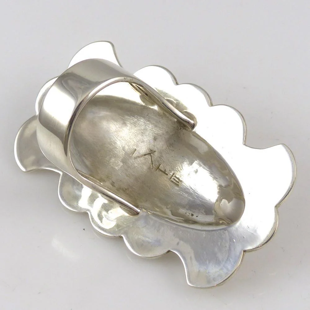Kingman Turquoise Concho Ring - Image 5