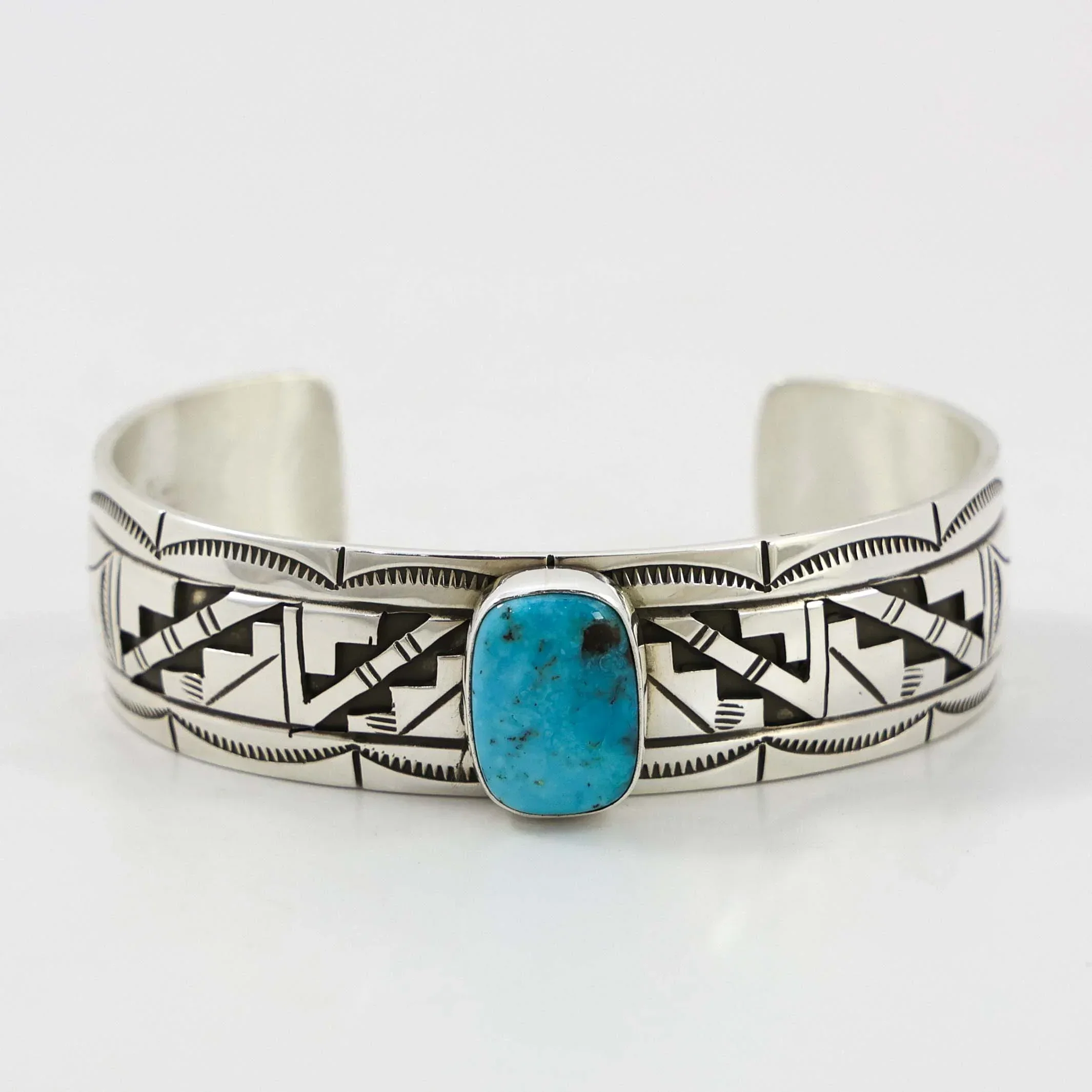 Kingman Turquoise Cuff - Image 2