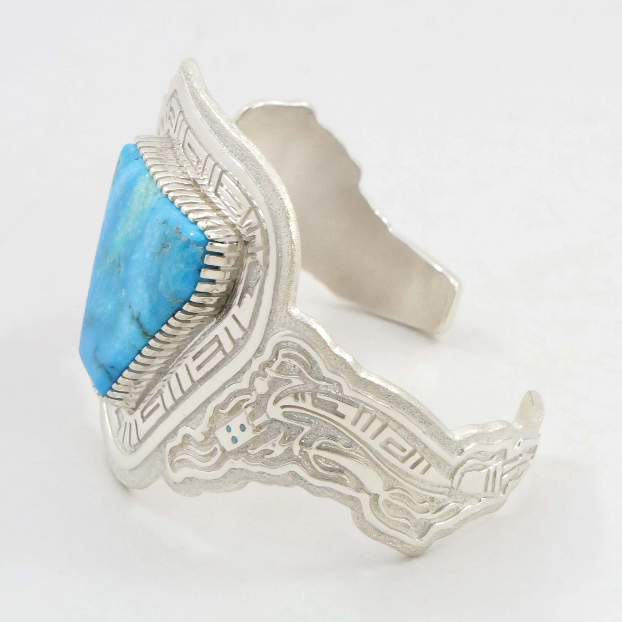 Kingman Turquoise Cuff - Image 2