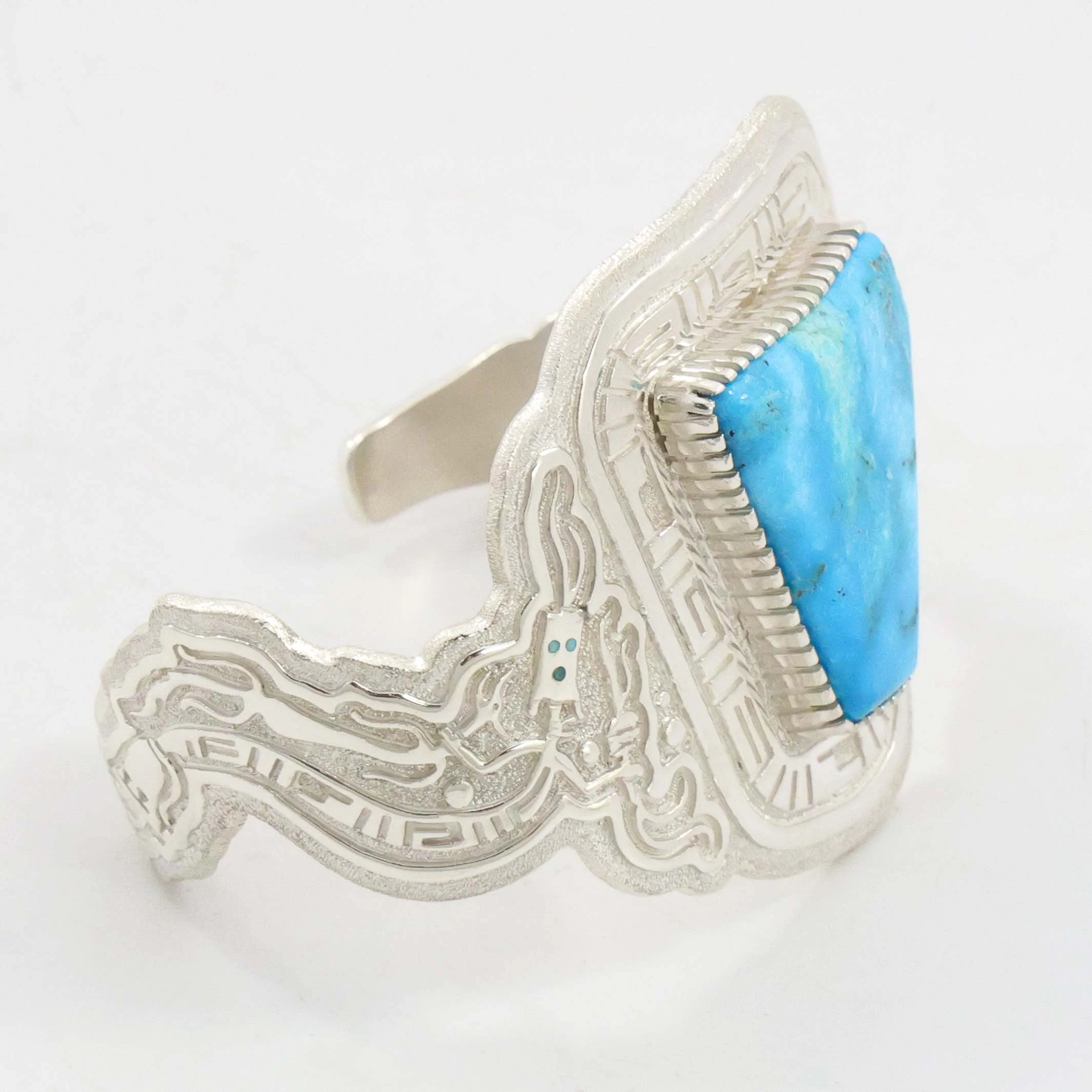 Kingman Turquoise Cuff - Image 3