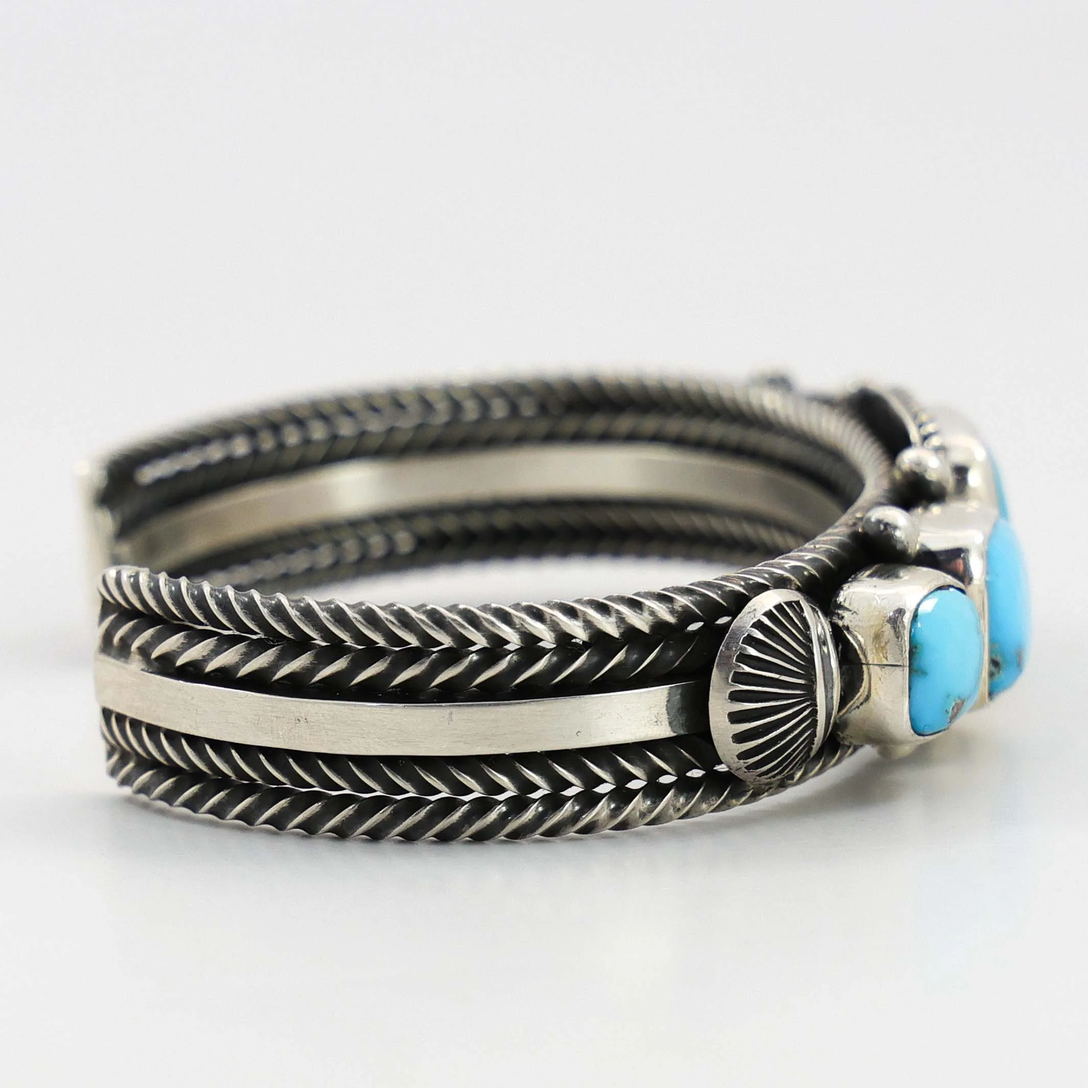 Kingman Turquoise Cuff - Image 3