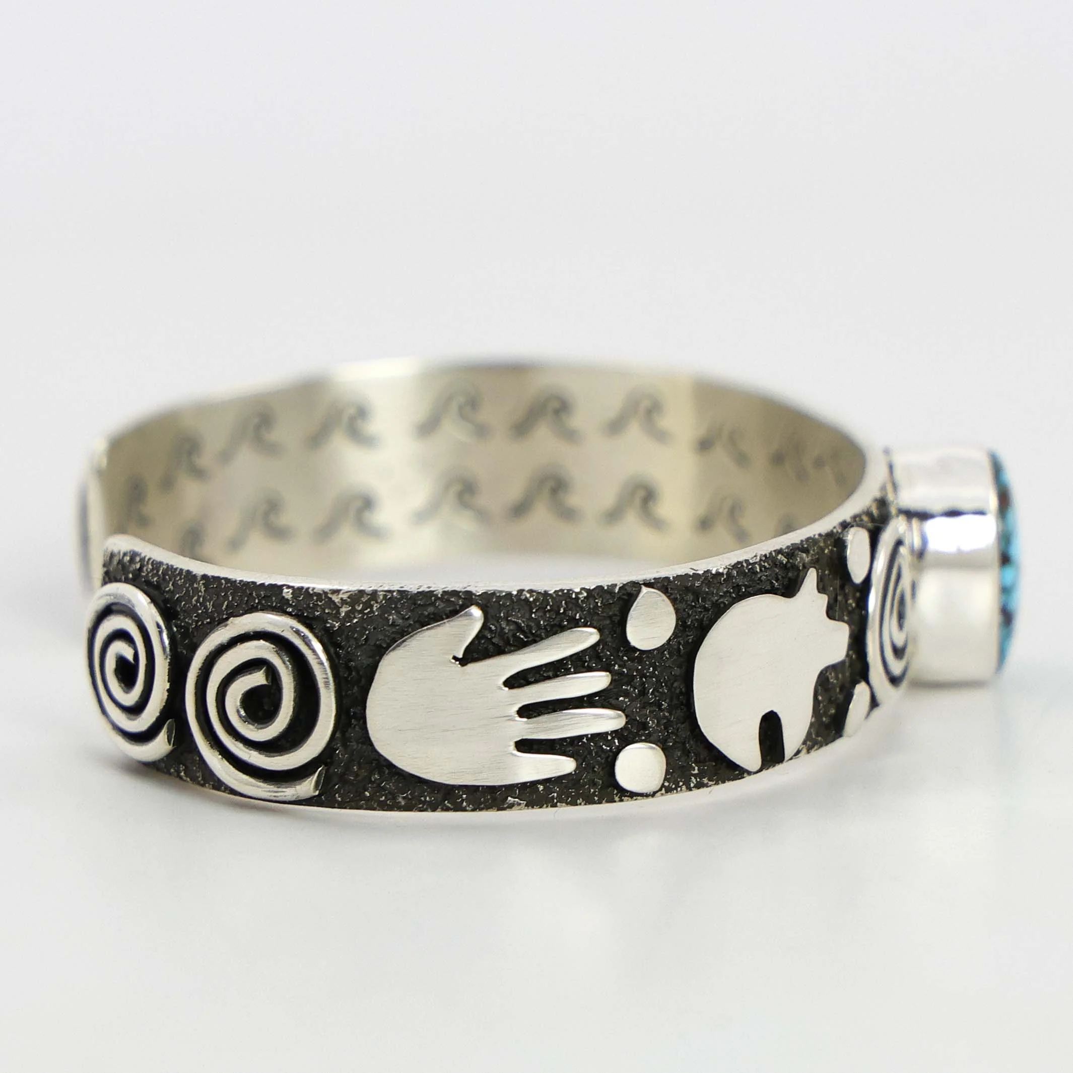 Kingman Turquoise Cuff - Image 3