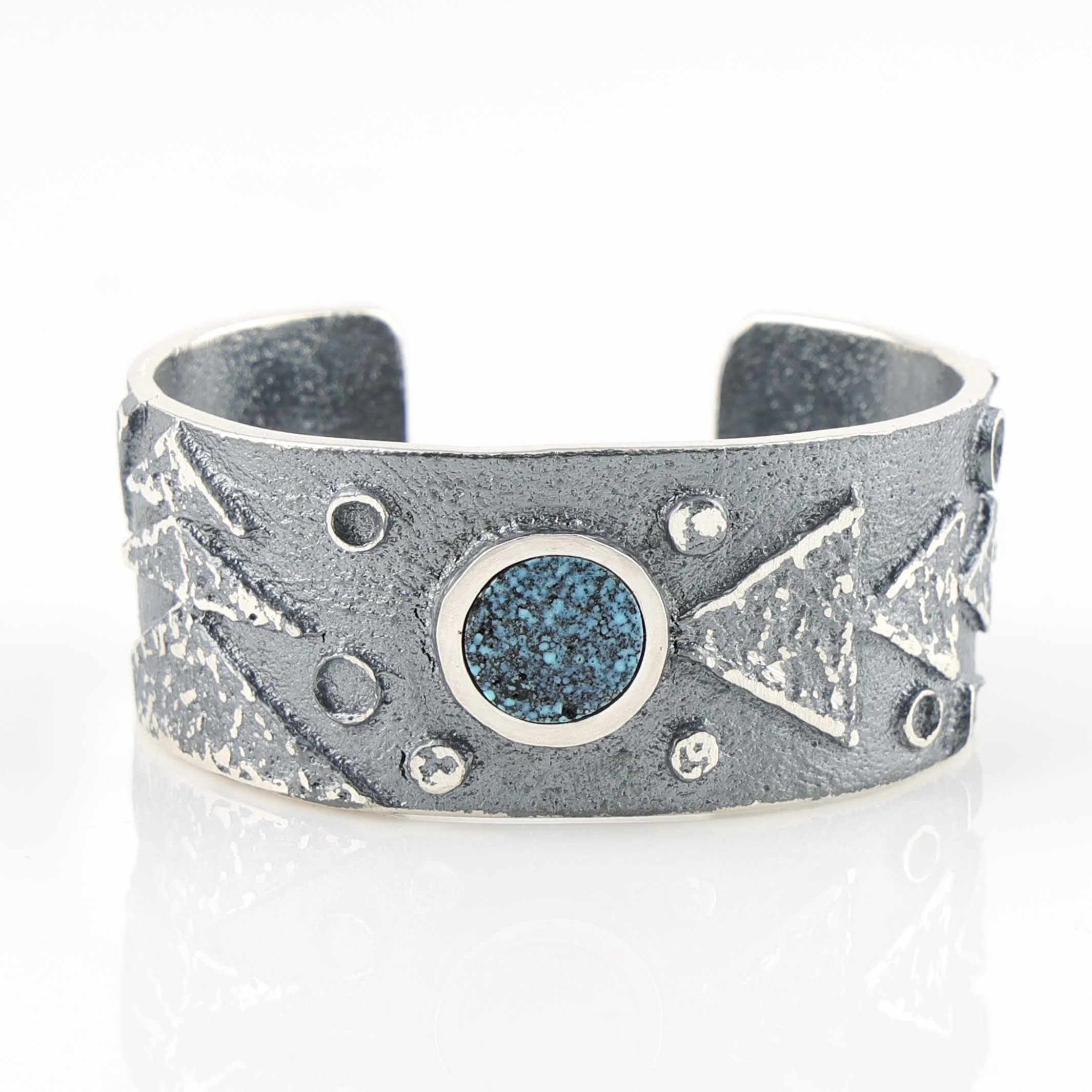 Kingman Turquoise Cuff - Image 2