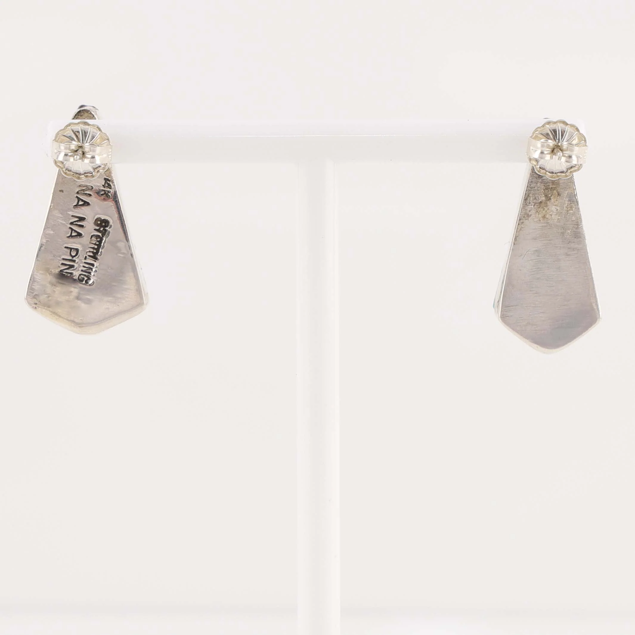 Kingman Turquoise Earrings - Image 2