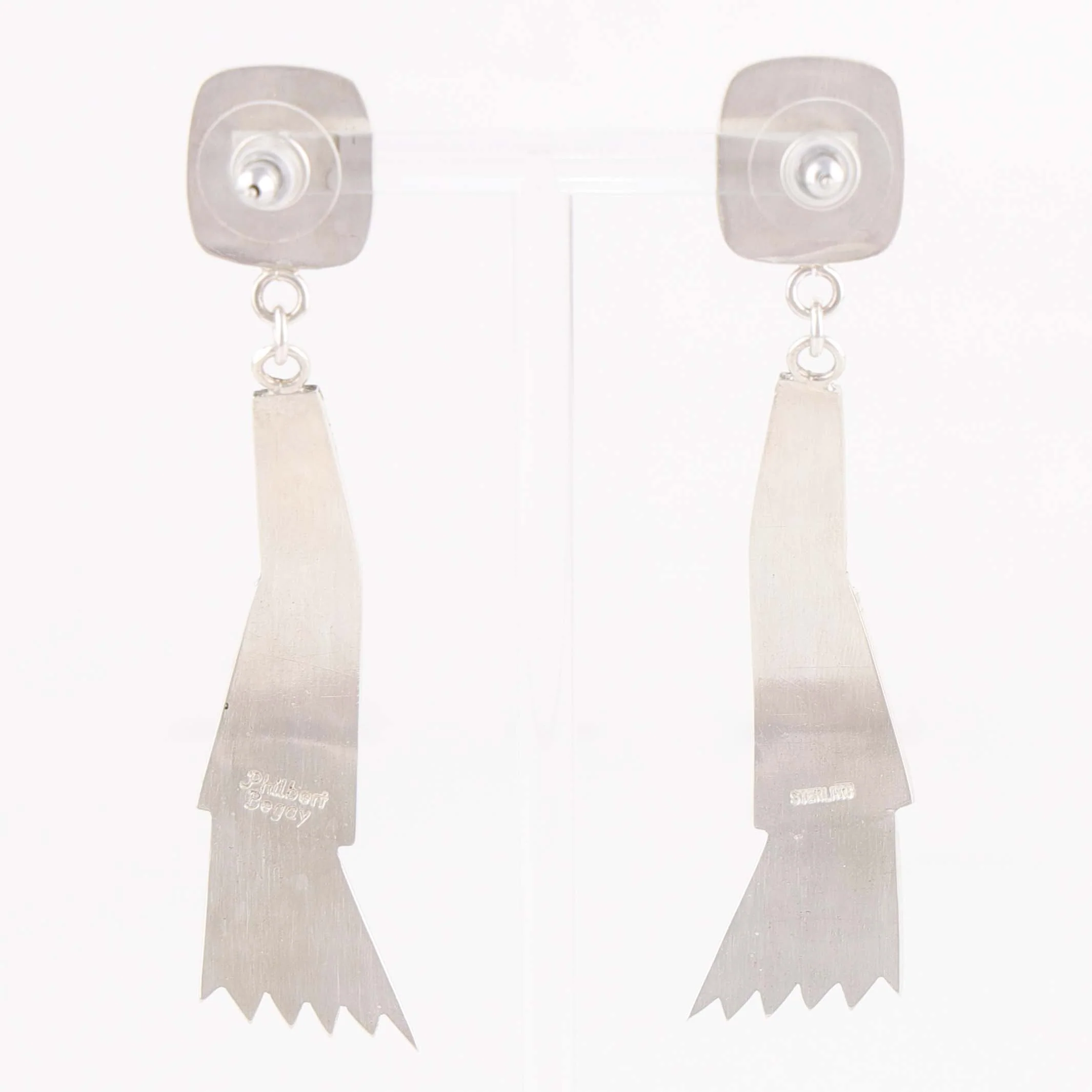 Kingman Turquoise Earrings - Image 2