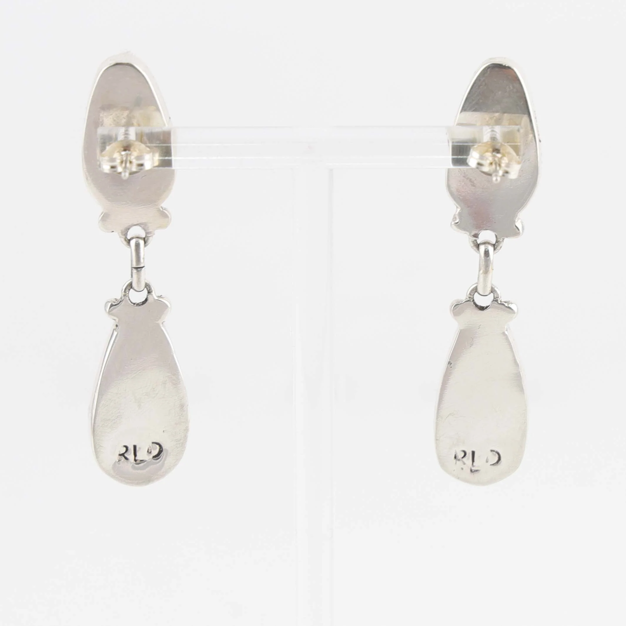 Kingman Turquoise Earrings - Image 2