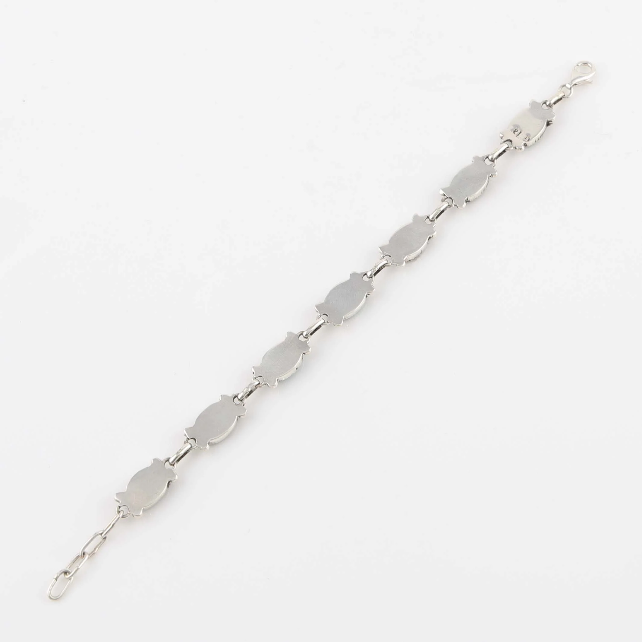 Kingman Turquoise Link Bracelet - Image 5