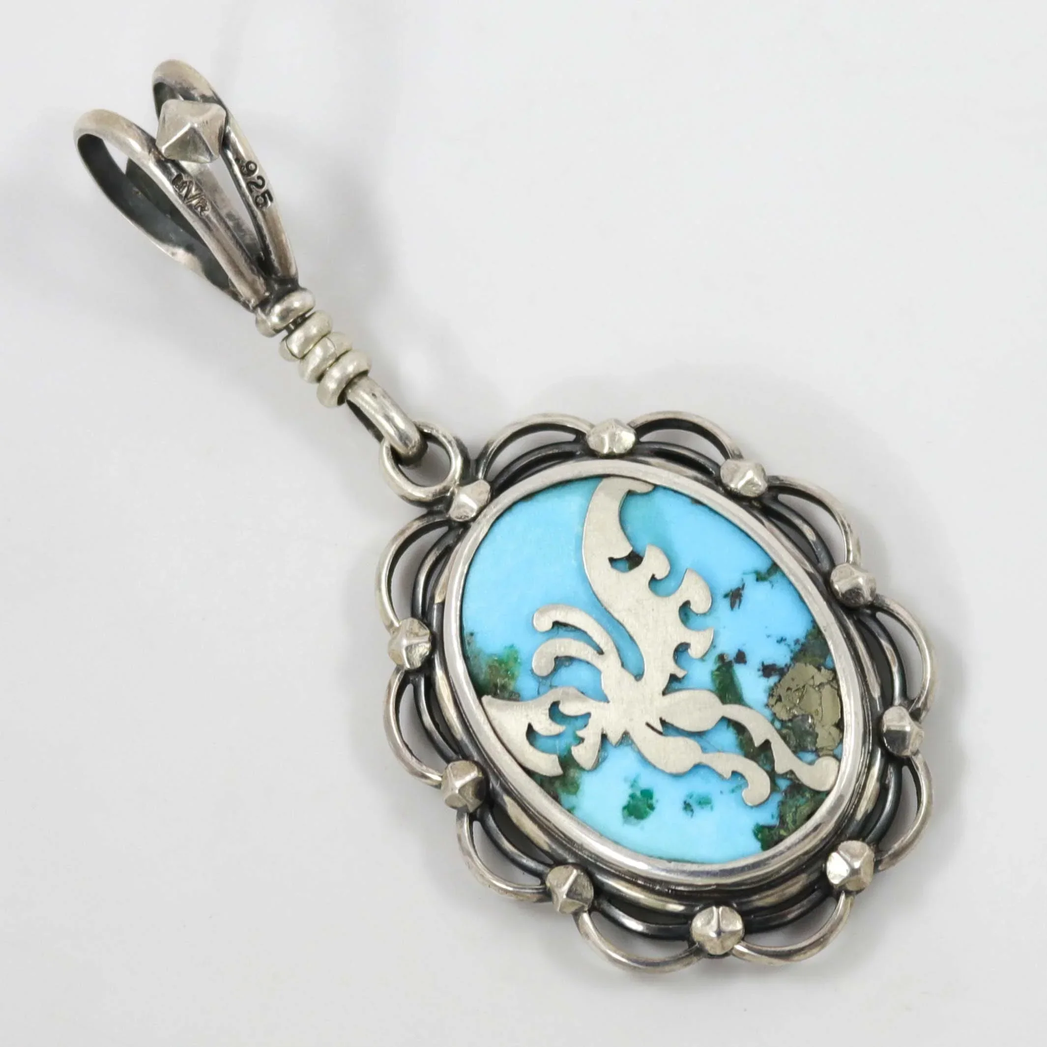 Kingman Turquoise Pendant - Image 2
