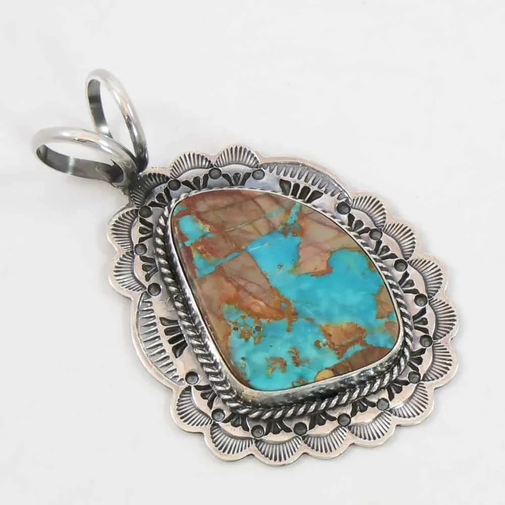 Kingman Turquoise Pendant - Image 2
