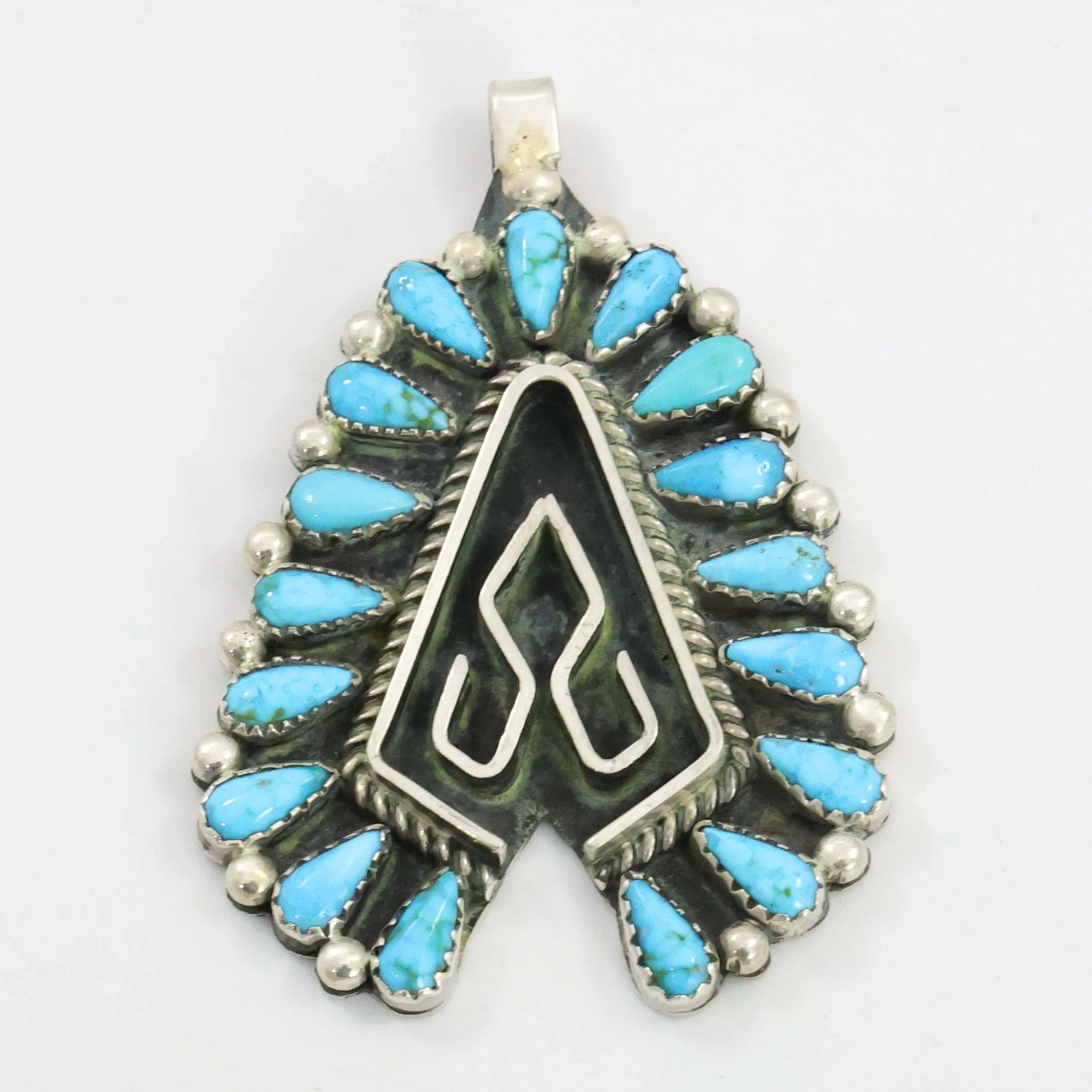Kingman Turquoise Pendant