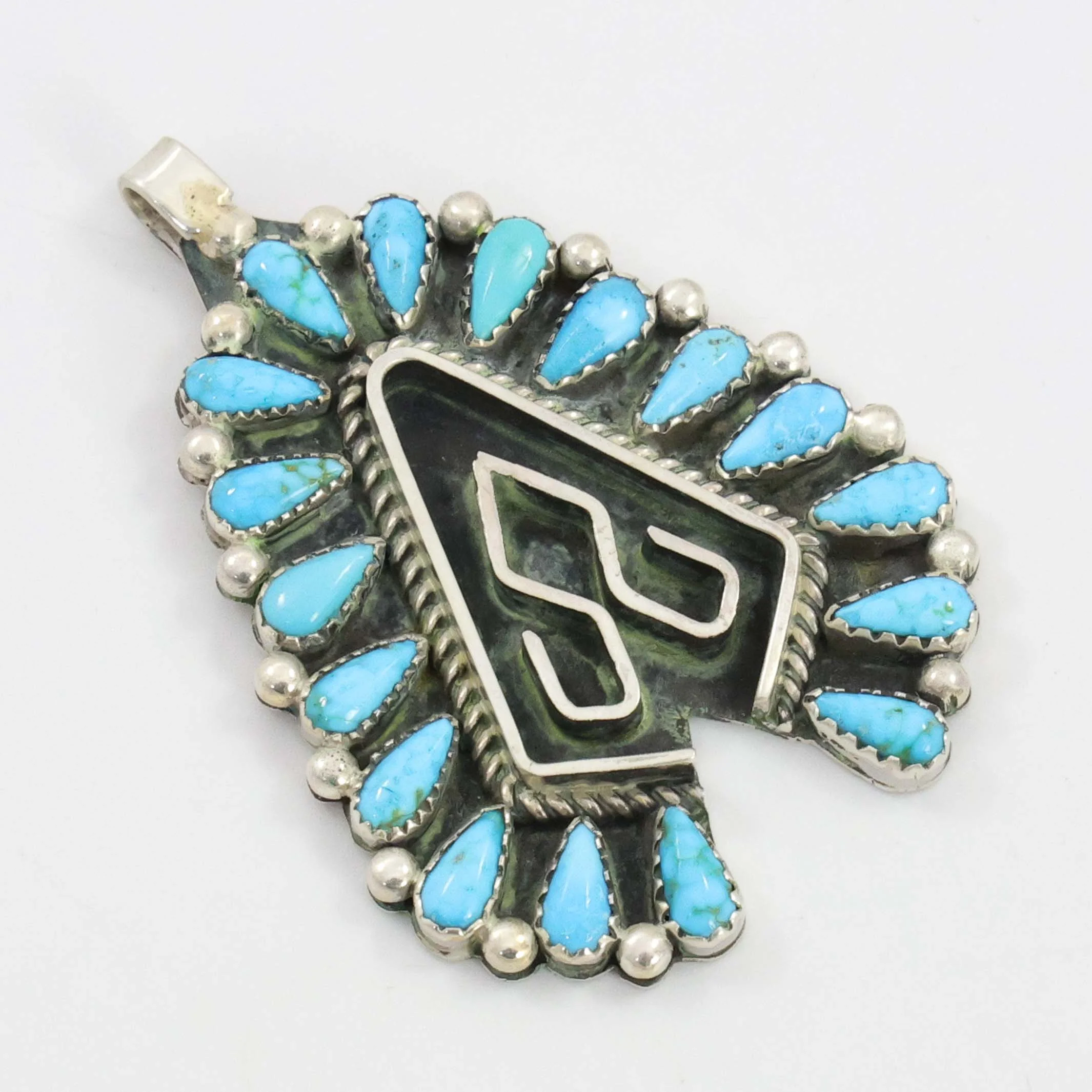 Kingman Turquoise Pendant - Image 2