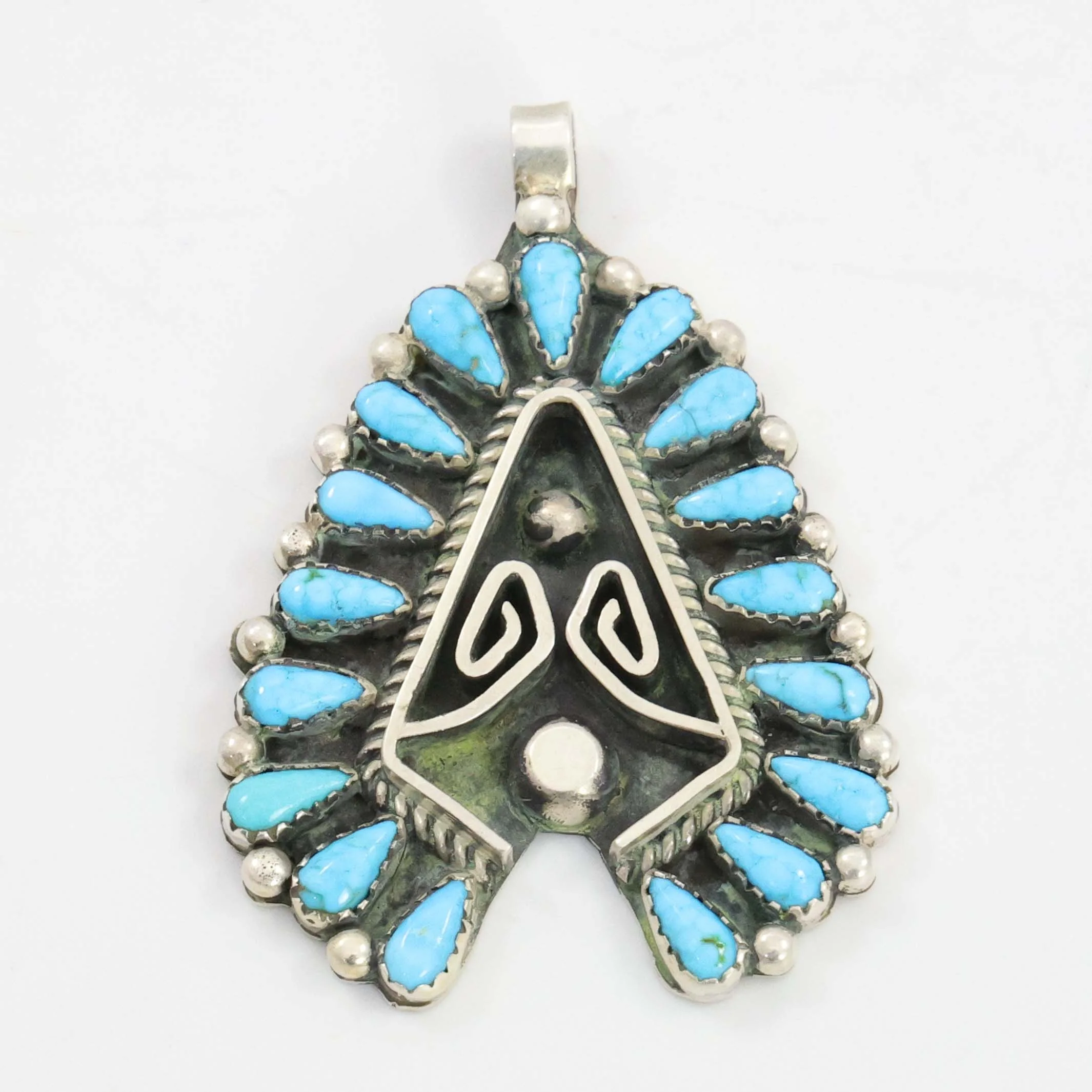 Kingman Turquoise Pendant