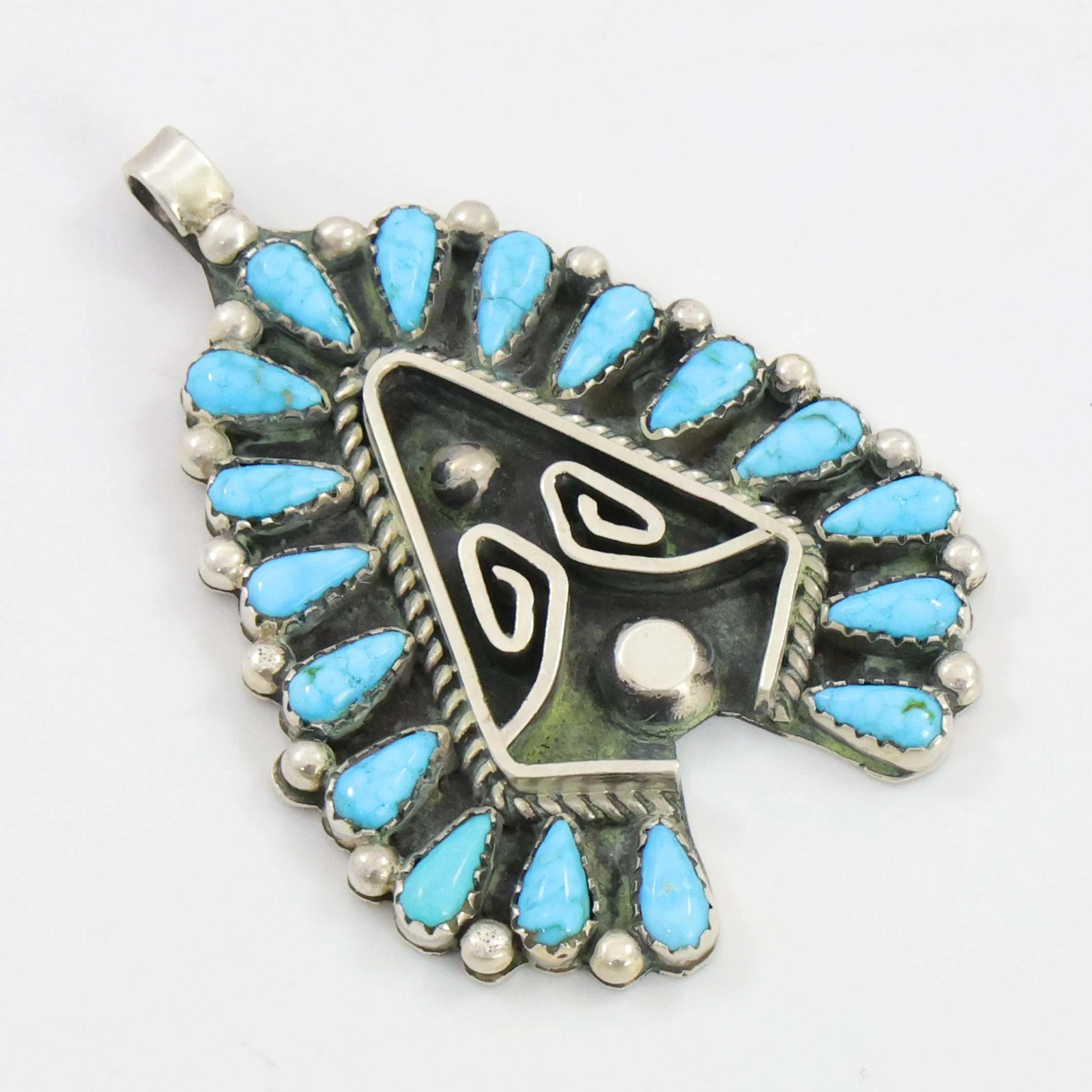 Kingman Turquoise Pendant - Image 2