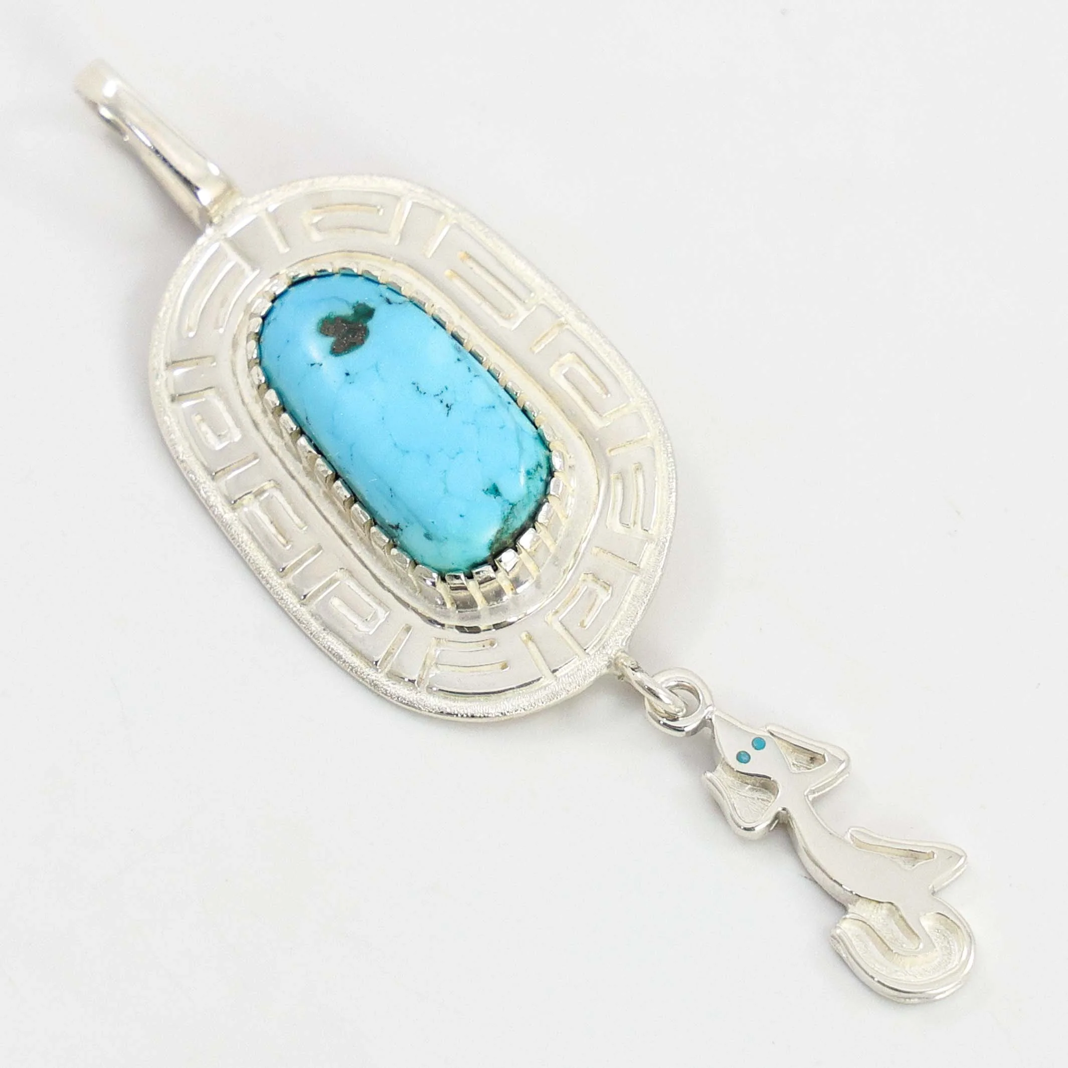 Kingman Turquoise Pendant - Image 2