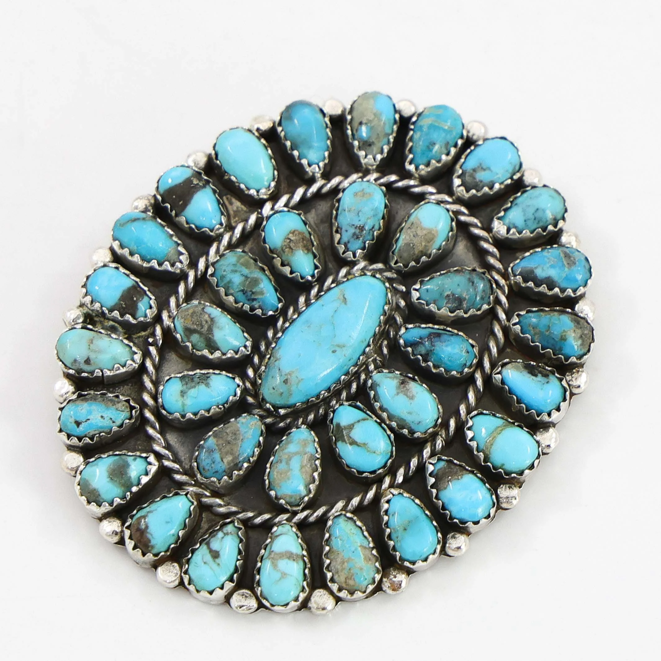 Kingman Turquoise Pin - Image 2