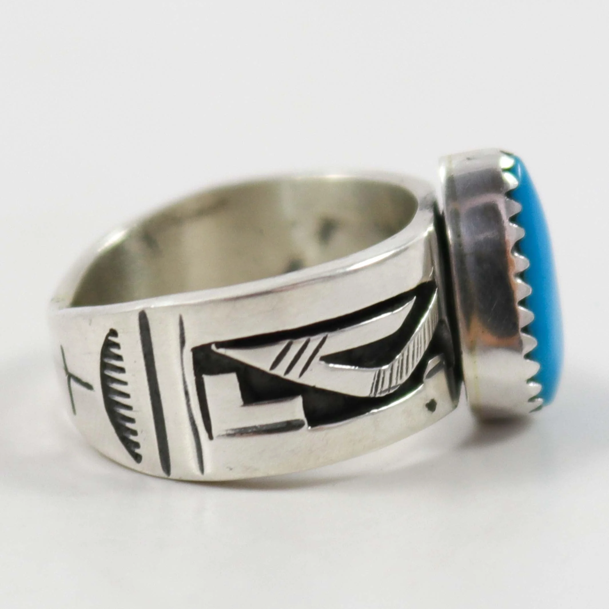 Kingman Turquoise Ring - Image 3
