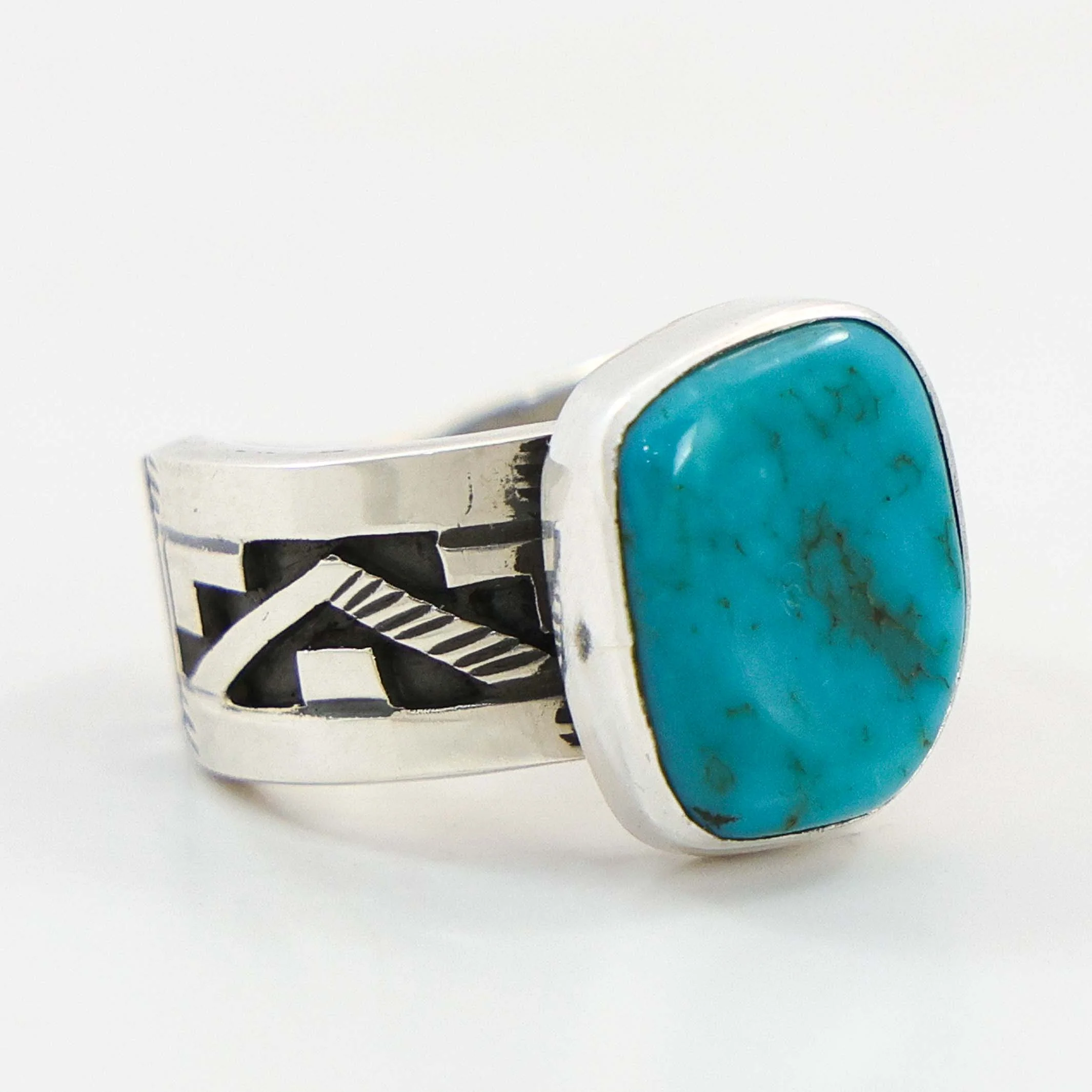 Kingman Turquoise Ring - Image 2