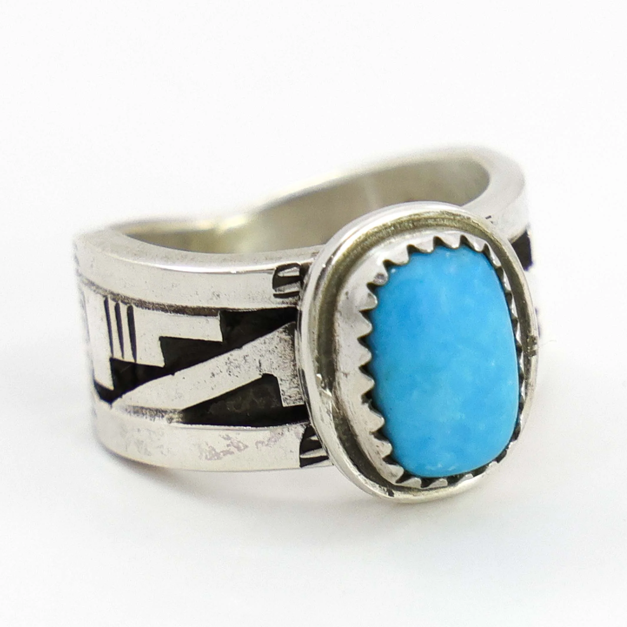 Kingman Turquoise Ring - Image 2