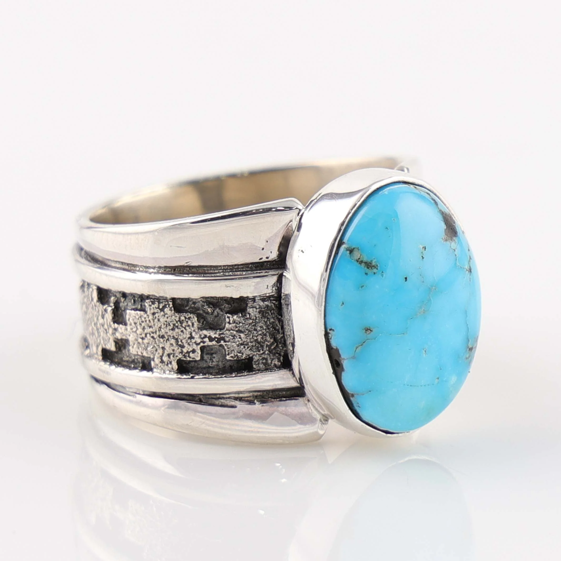 Kingman Turquoise Ring - Image 2