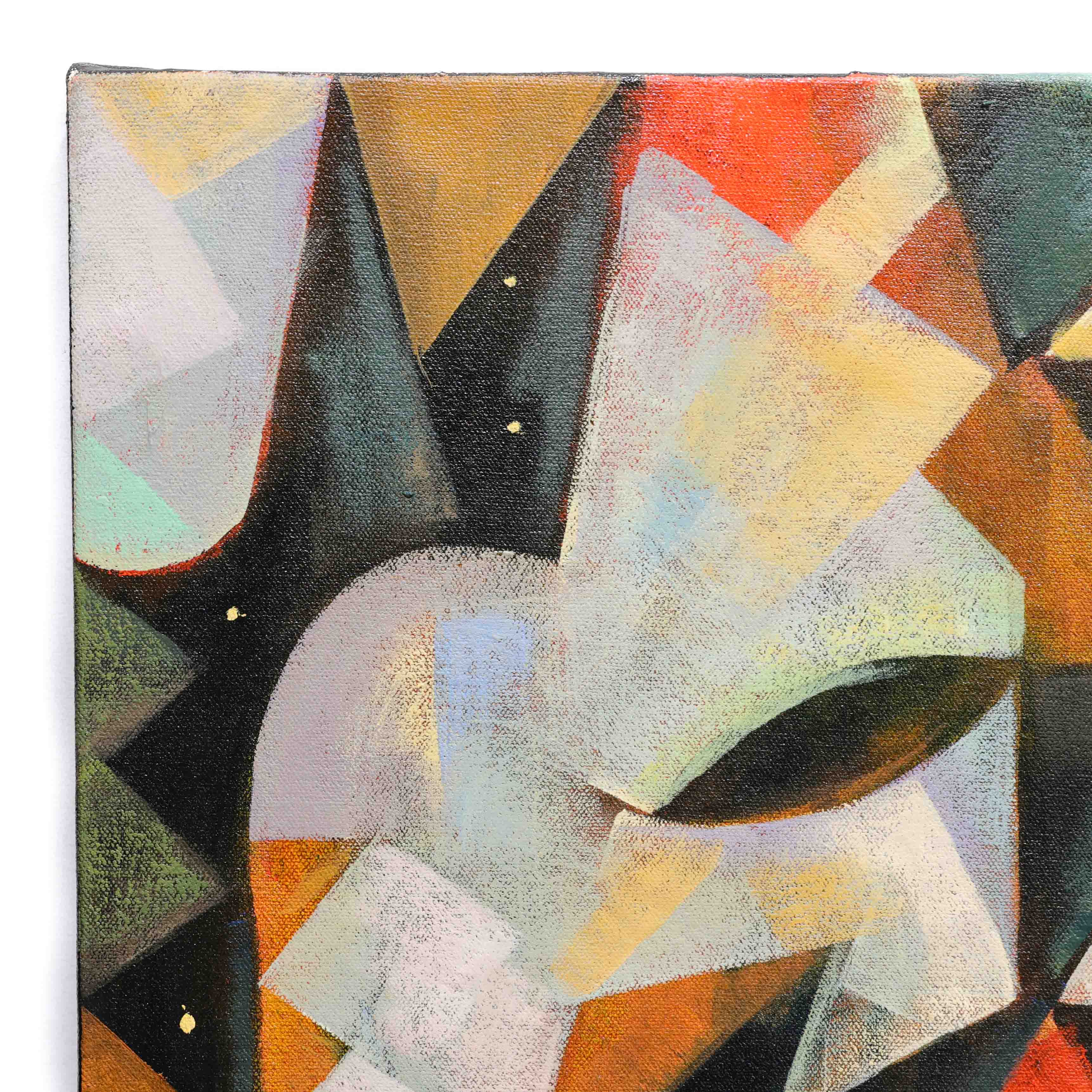 “Kneeling Figures” Painting - Image 4