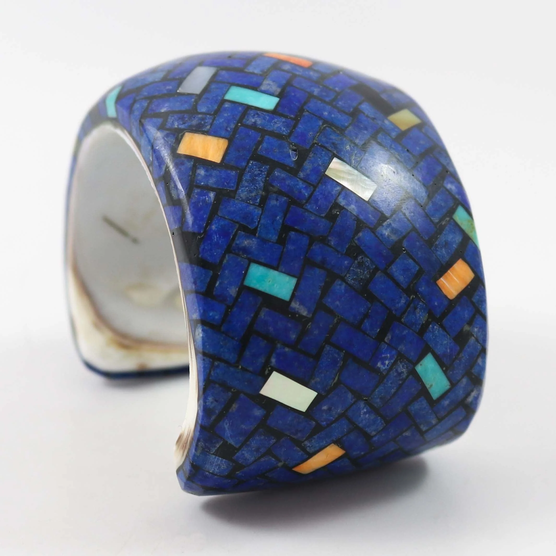 Lapis Shell Cuff - Image 3