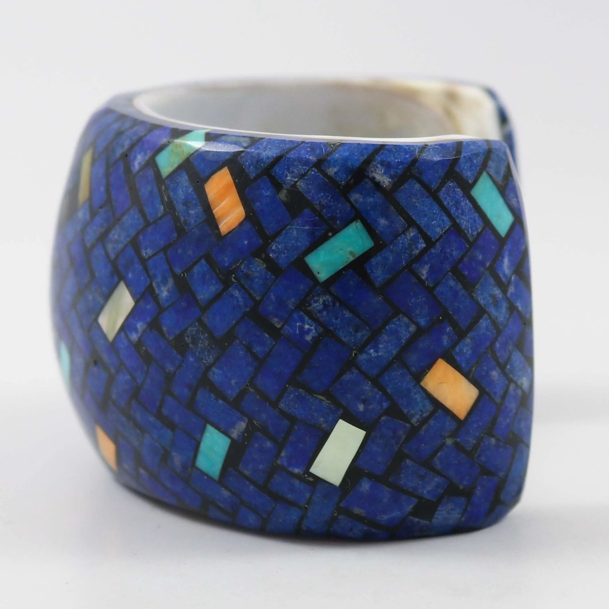 Lapis Shell Cuff - Image 4
