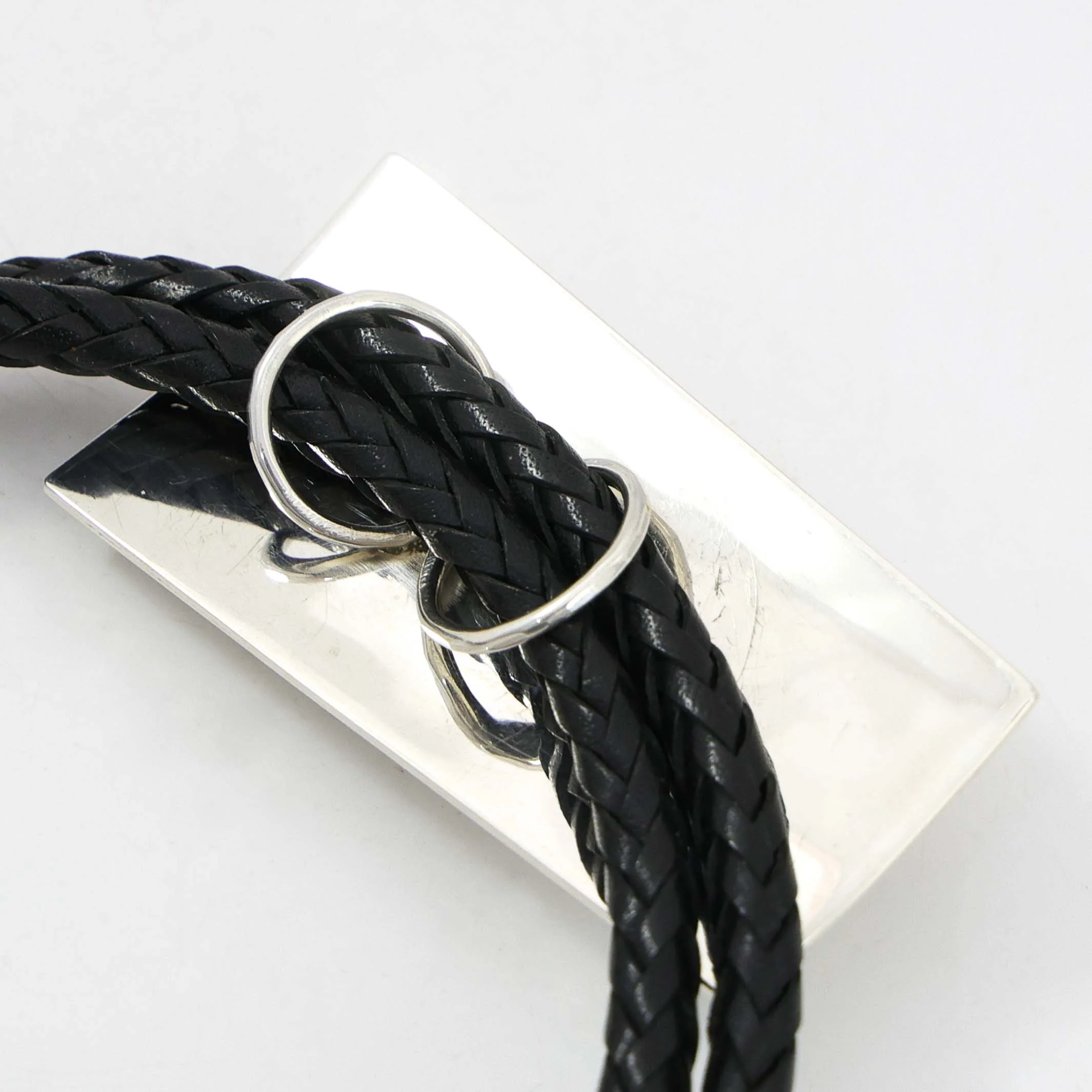 Lone Mountain Turquoise Bola Tie - Image 4