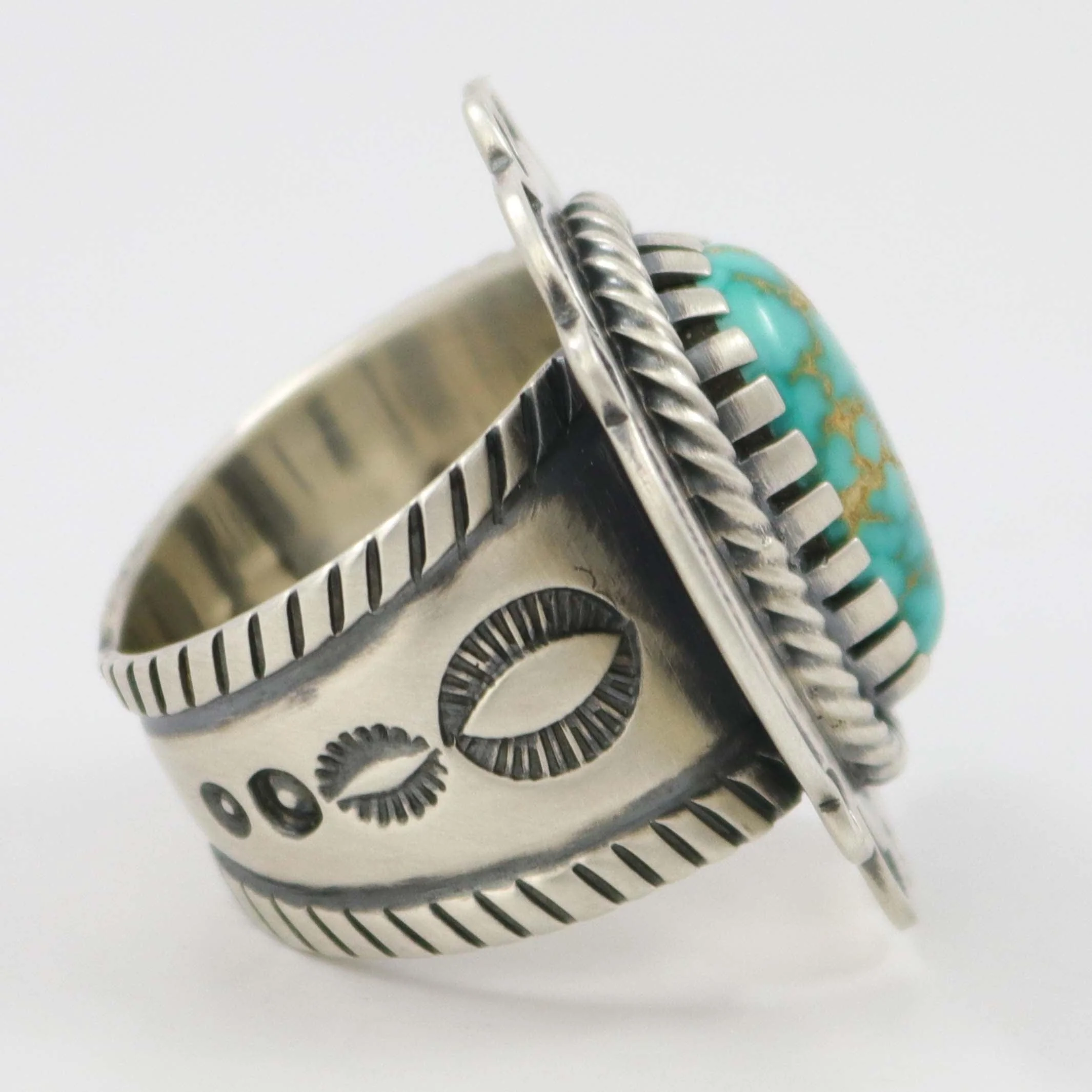 Lone Mountain Turquoise Ring - Image 3