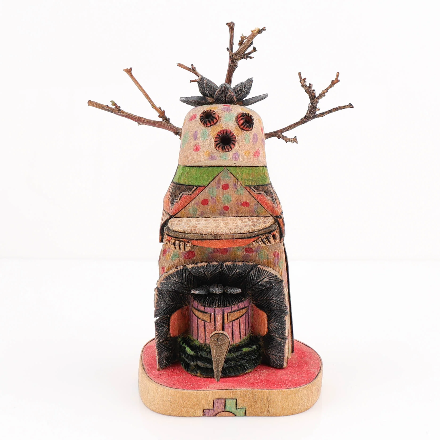 Masau’u Kachina with Corn Boy