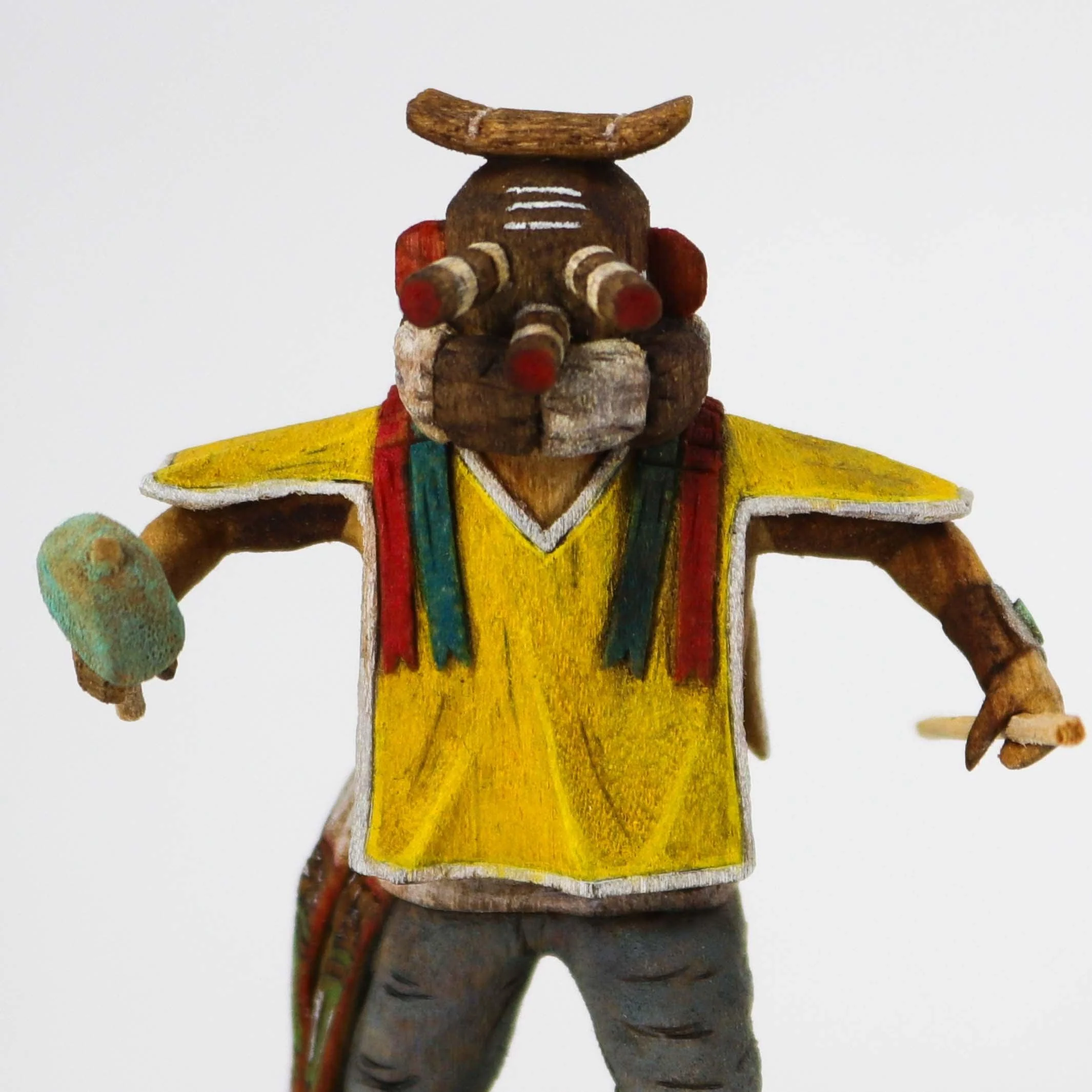 Miniature Mocking Kachina - Image 3