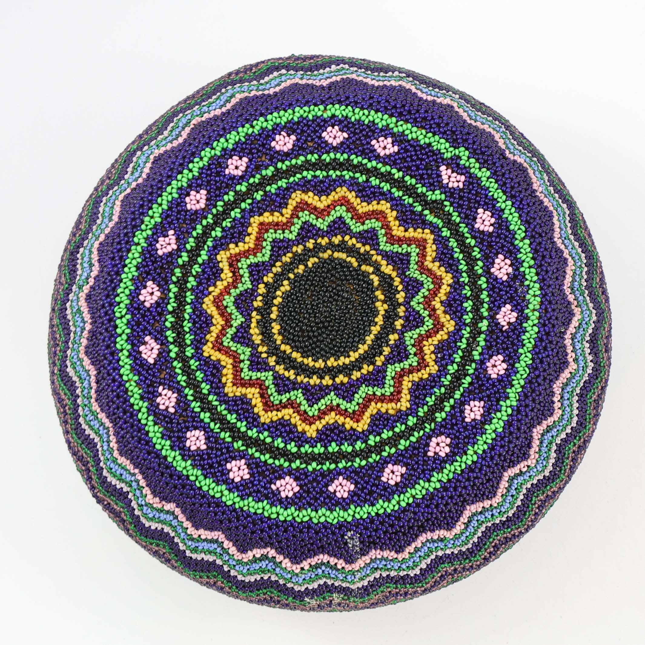 Mono Lake Paiute Beaded Basket - Image 4