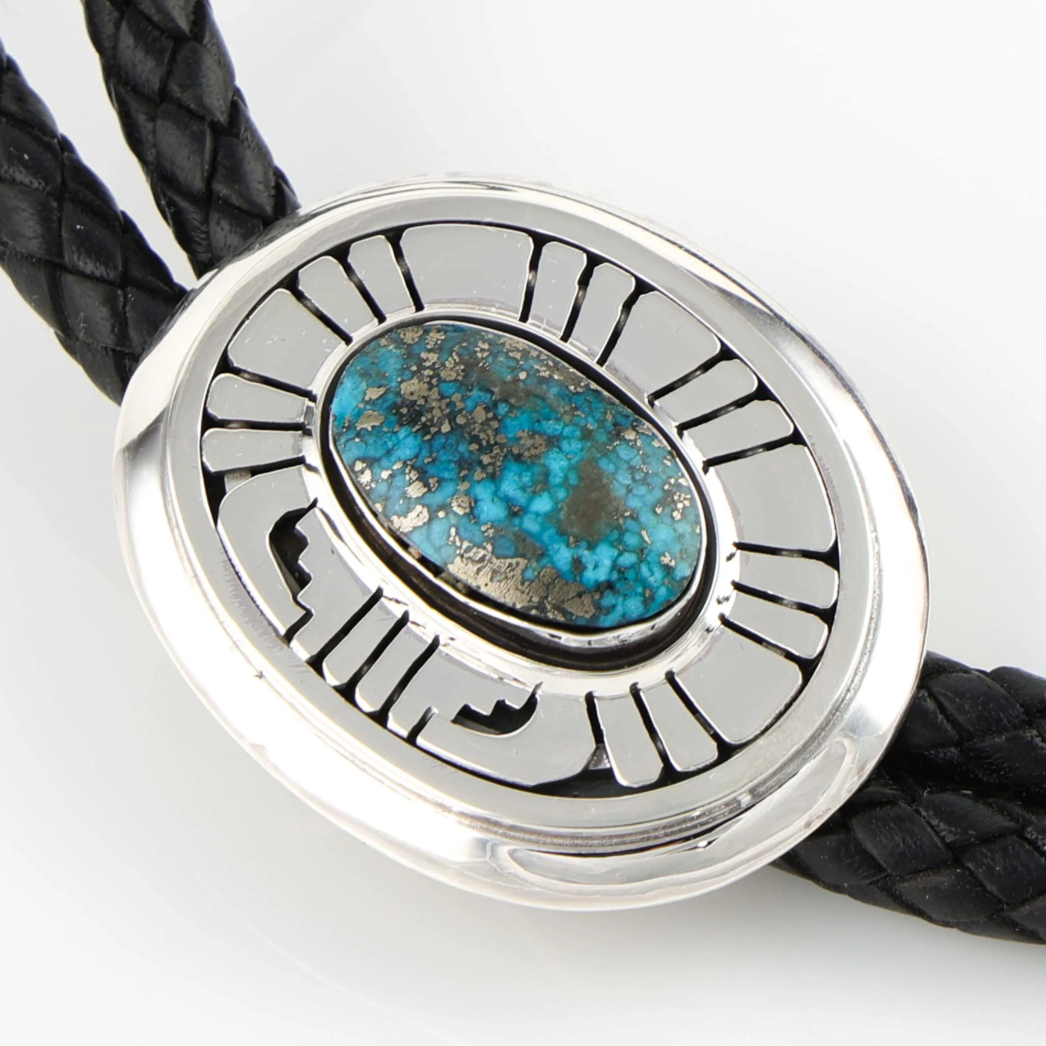 Morenci Turquoise Bola Tie - Image 3