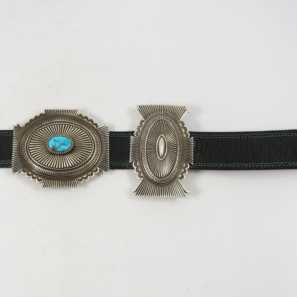 Morenci Turquoise Concha Belt - Image 12