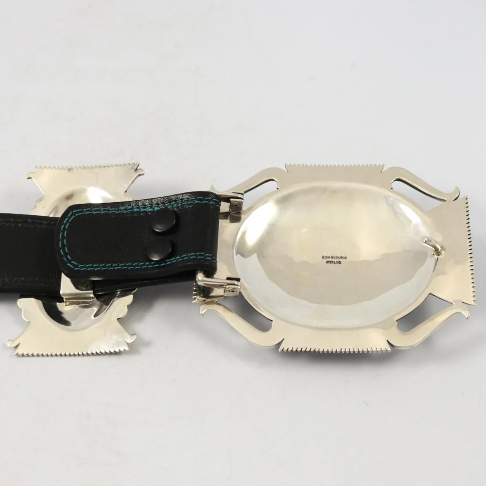 Morenci Turquoise Concha Belt - Image 14